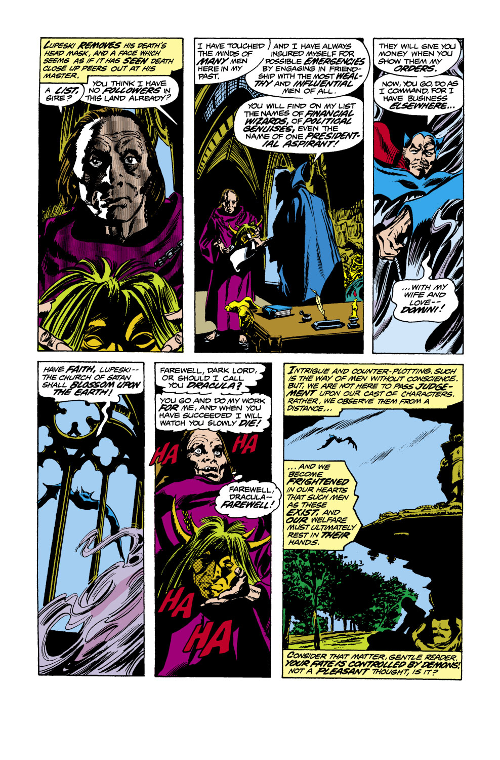 Read online Tomb of Dracula (1972) comic -  Issue #49 - 3