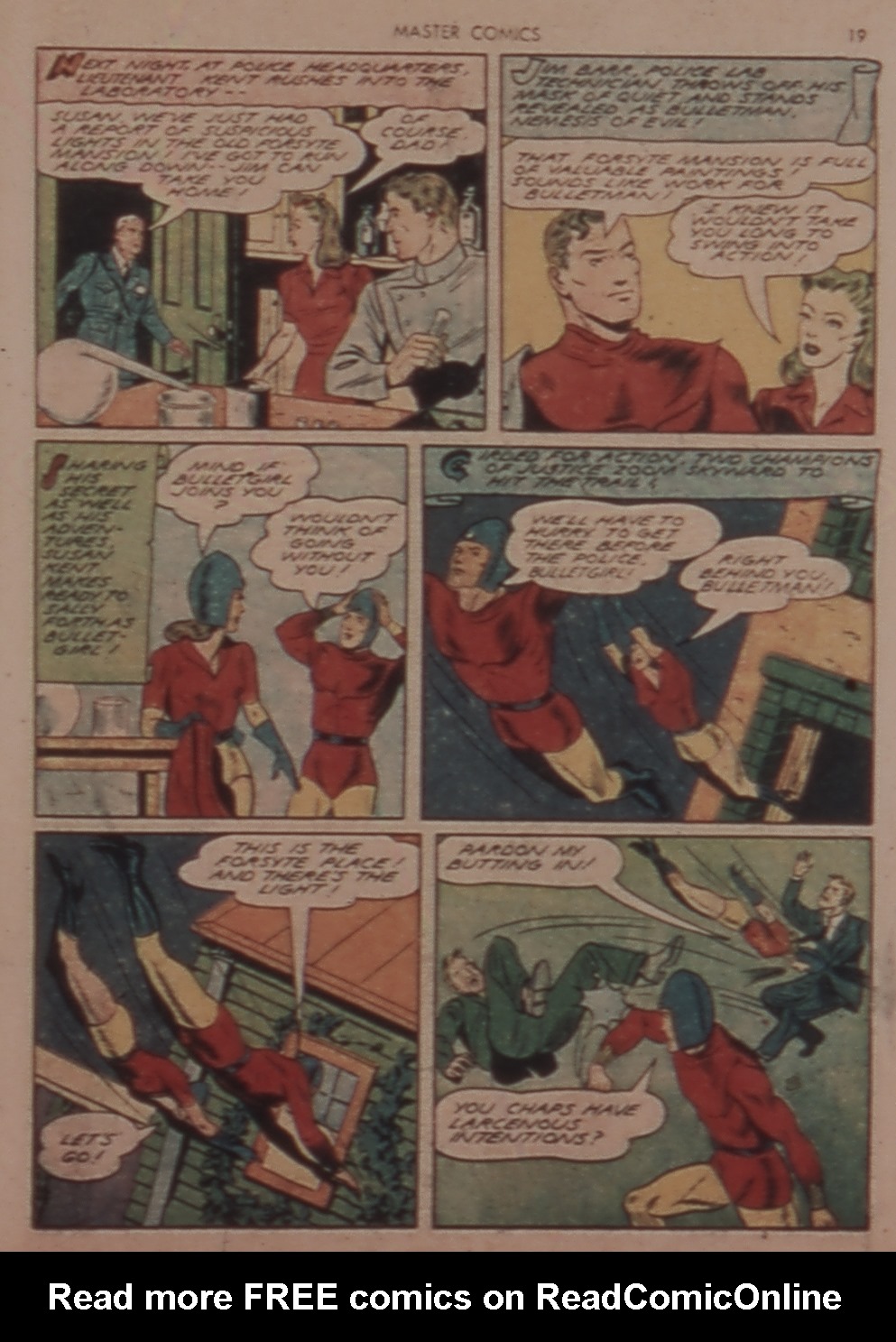 Read online Master Comics comic -  Issue #35 - 19