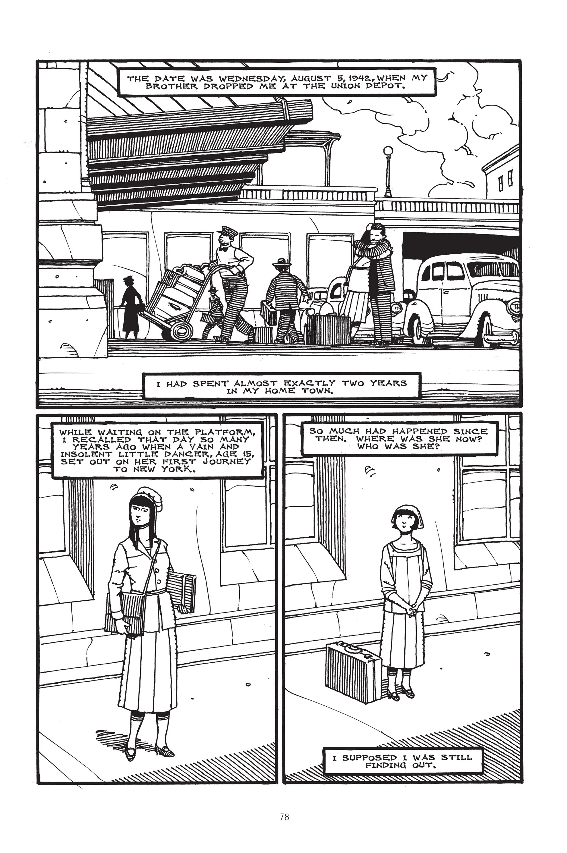 Read online Louise Brooks: Detective comic -  Issue # TPB - 79