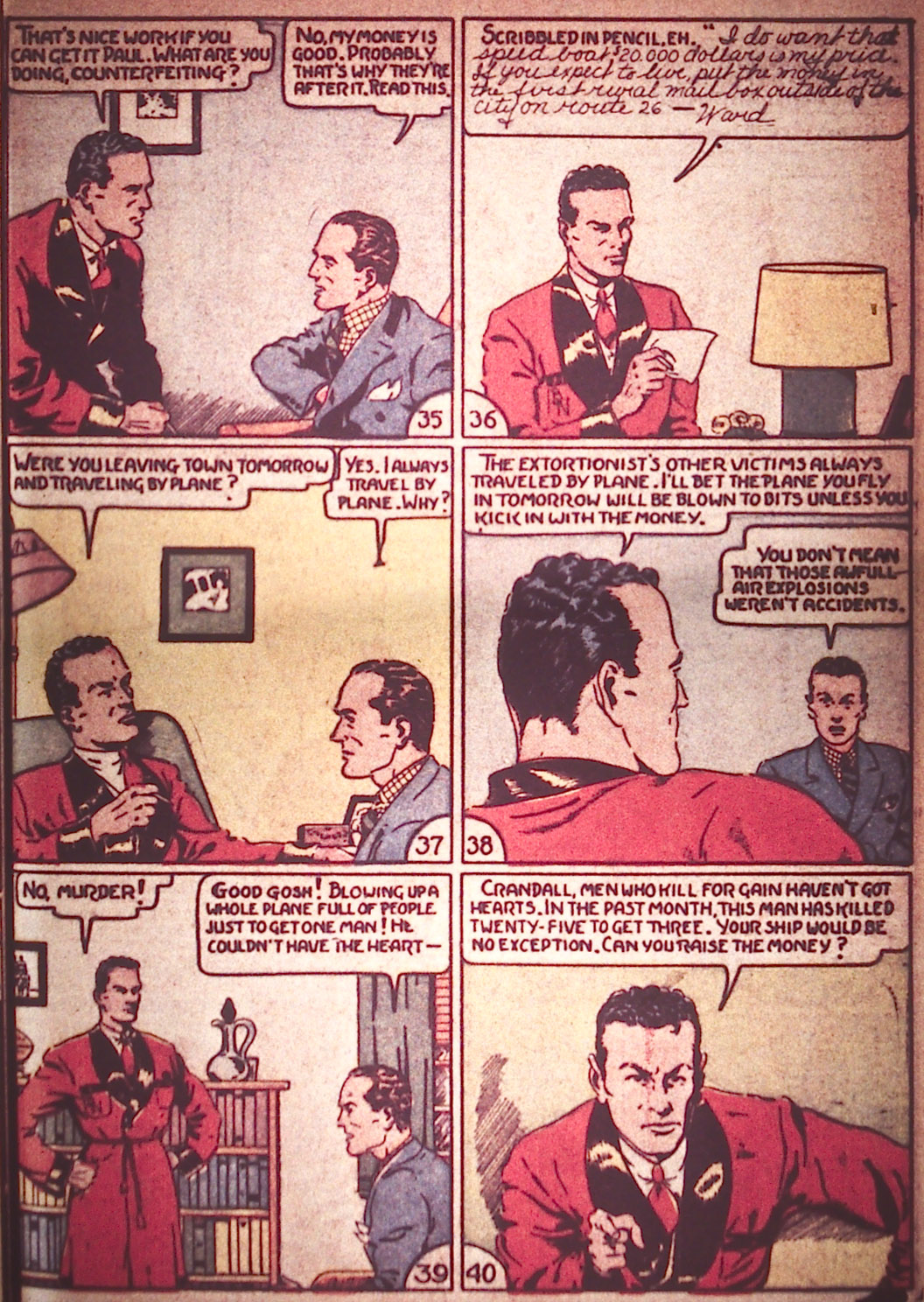 Read online Detective Comics (1937) comic -  Issue #12 - 29