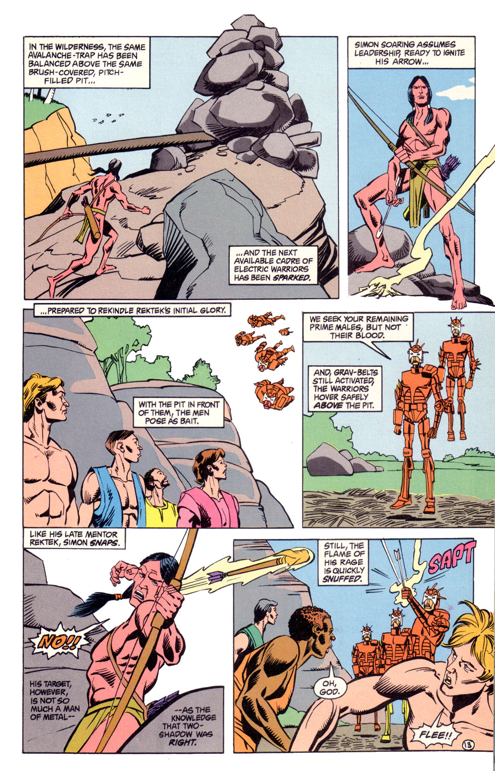 Read online Electric Warrior comic -  Issue #7 - 15