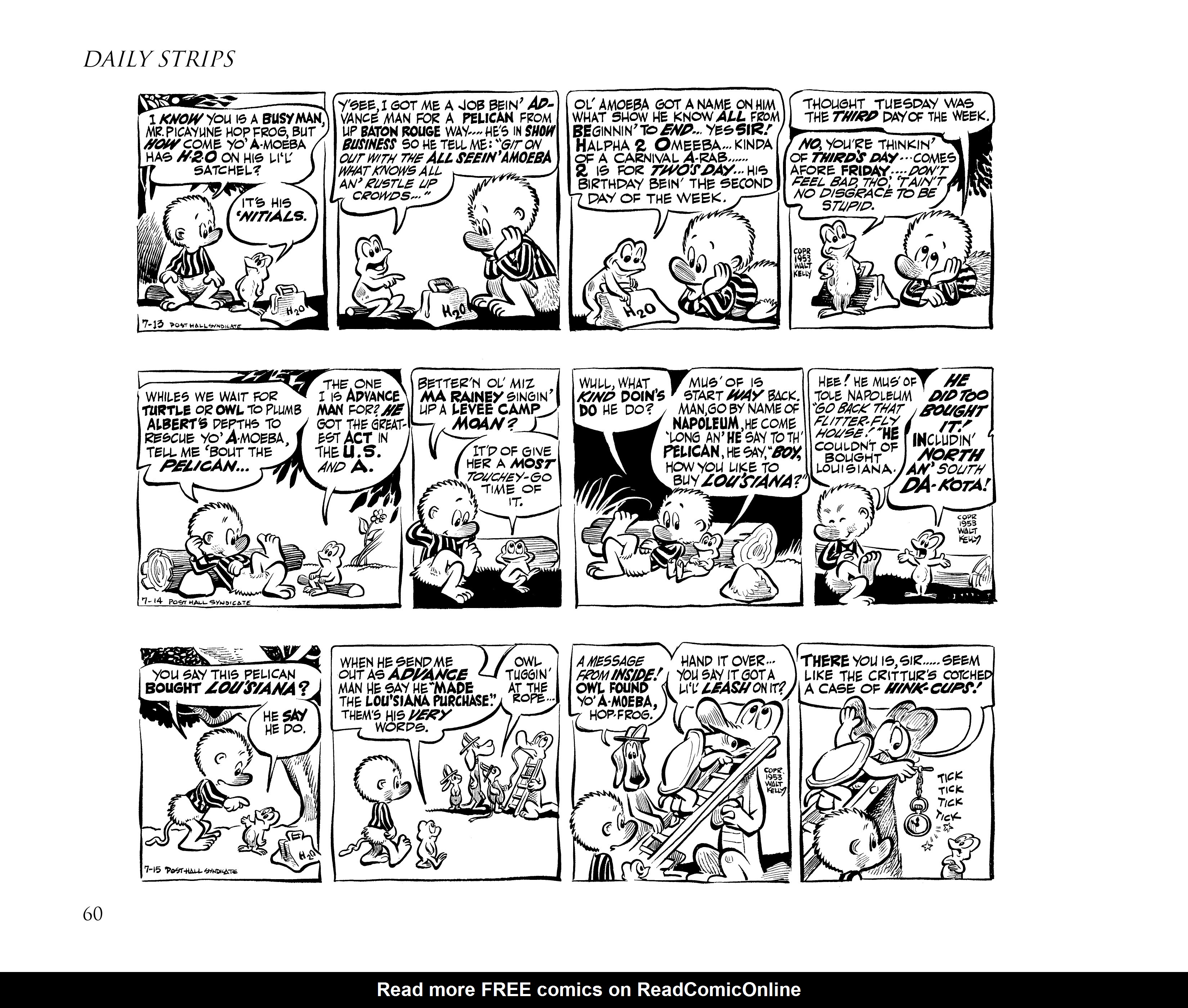 Read online Pogo by Walt Kelly: The Complete Syndicated Comic Strips comic -  Issue # TPB 3 (Part 1) - 72