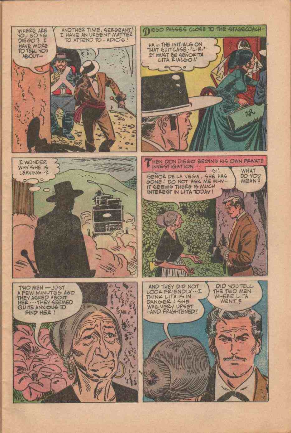 Read online Zorro (1966) comic -  Issue #7 - 9