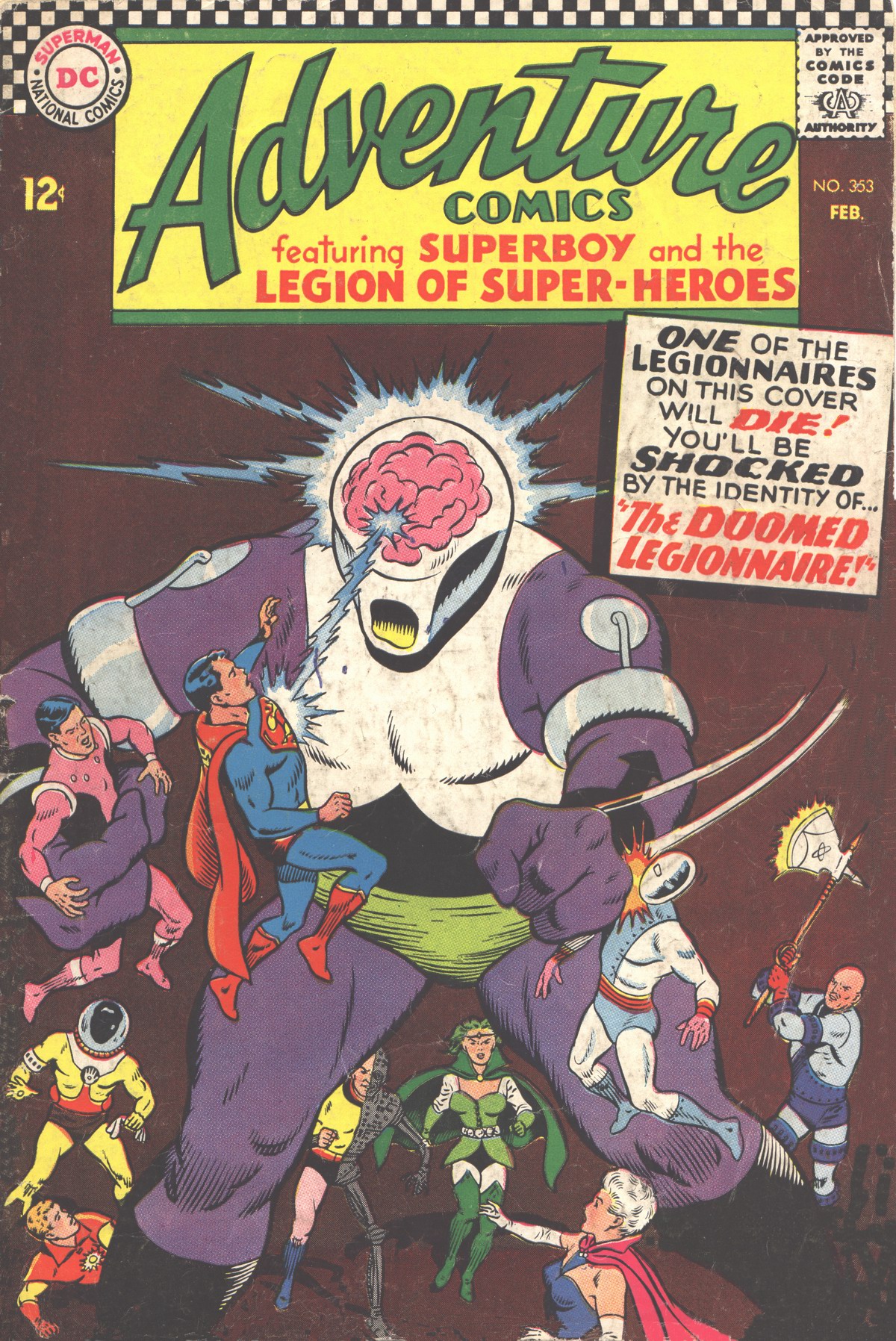 Read online Adventure Comics (1938) comic -  Issue #353 - 1