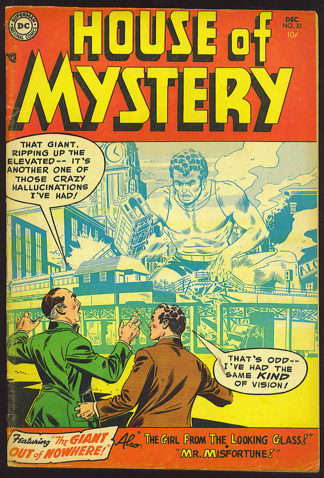 Read online House of Mystery (1951) comic -  Issue #33 - 1