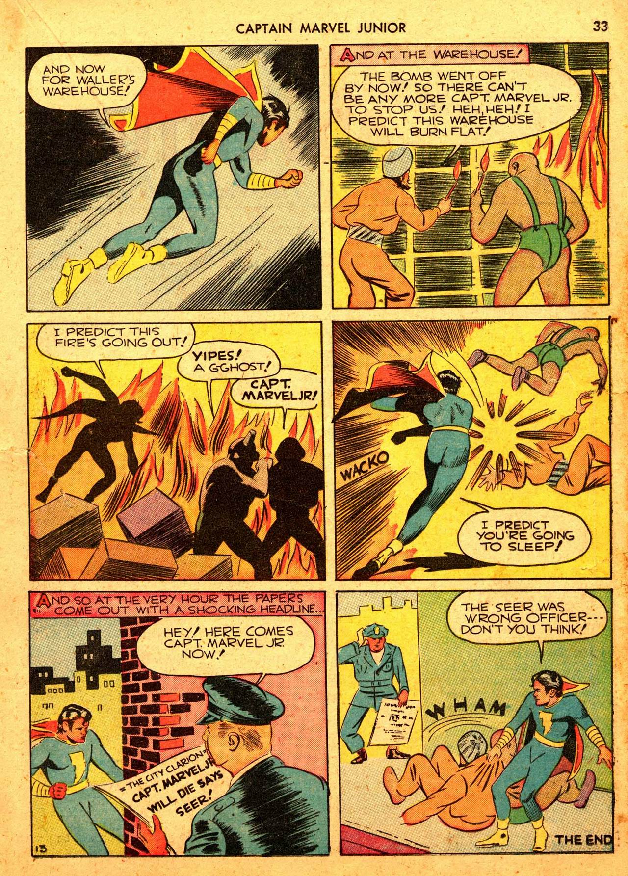 Read online Captain Marvel, Jr. comic -  Issue #108 - 35