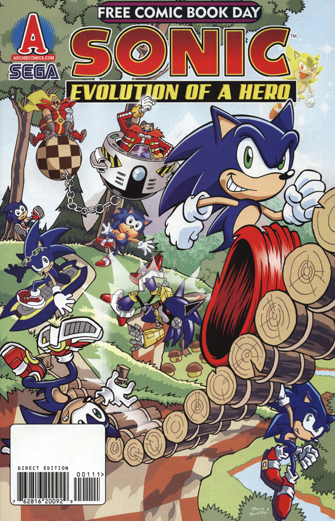 Read online Sonic the Hedgehog Free Comic Book Day Edition comic -  Issue # Special 3 - 1