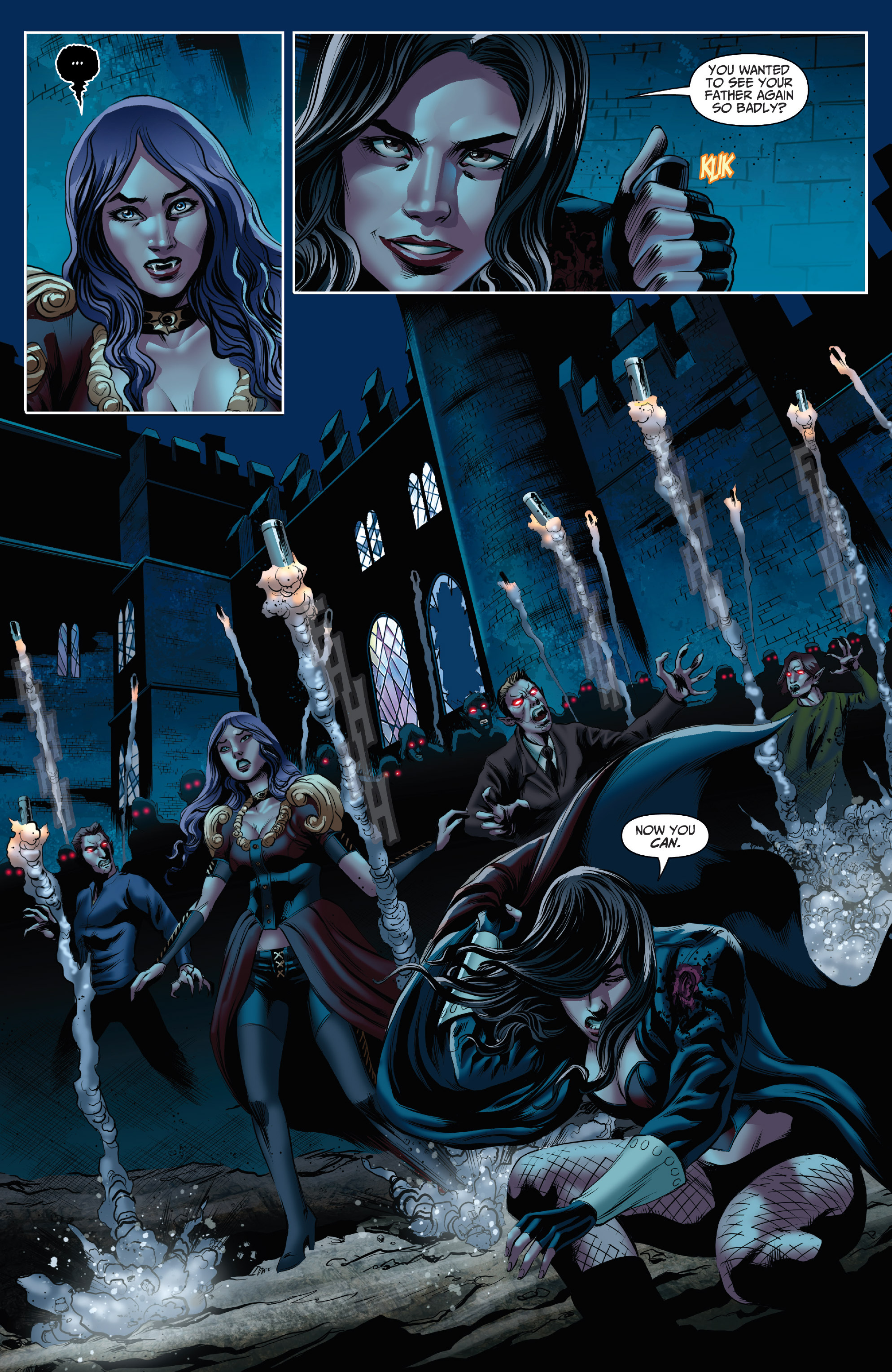 Read online Van Helsing vs. Dracula's Daughter comic -  Issue #5 - 14