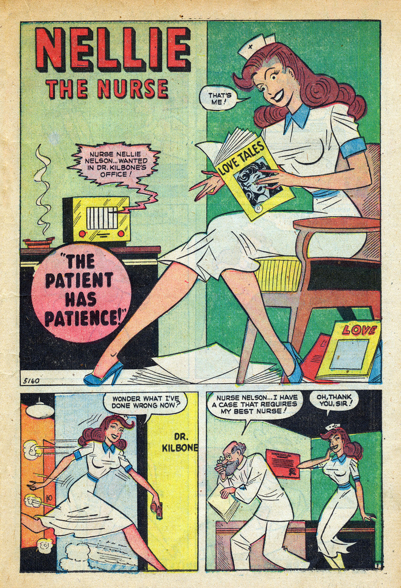 Read online Nellie The Nurse (1945) comic -  Issue #20 - 27