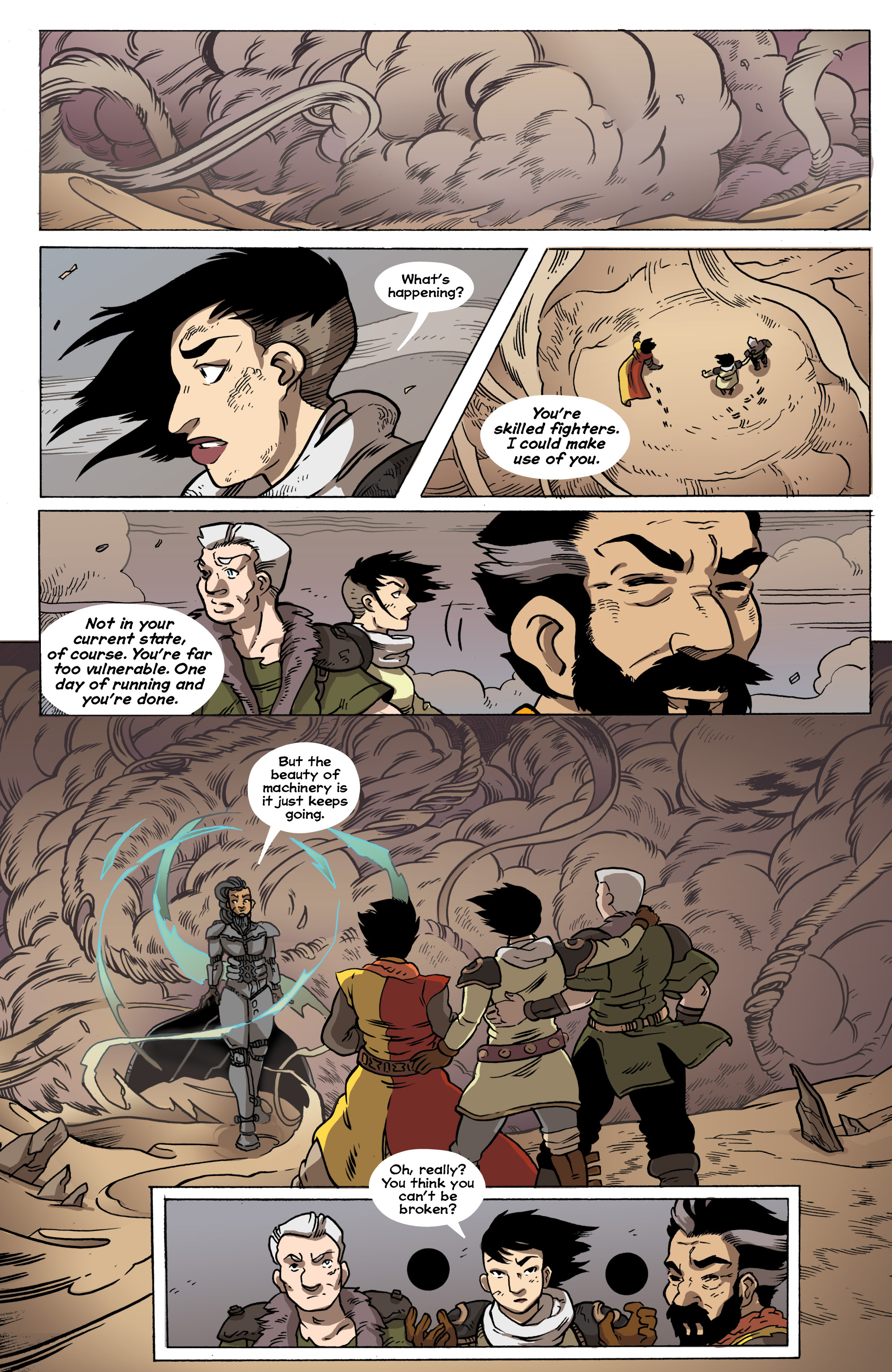 Read online The Castoffs comic -  Issue # _TPB 3 - 35