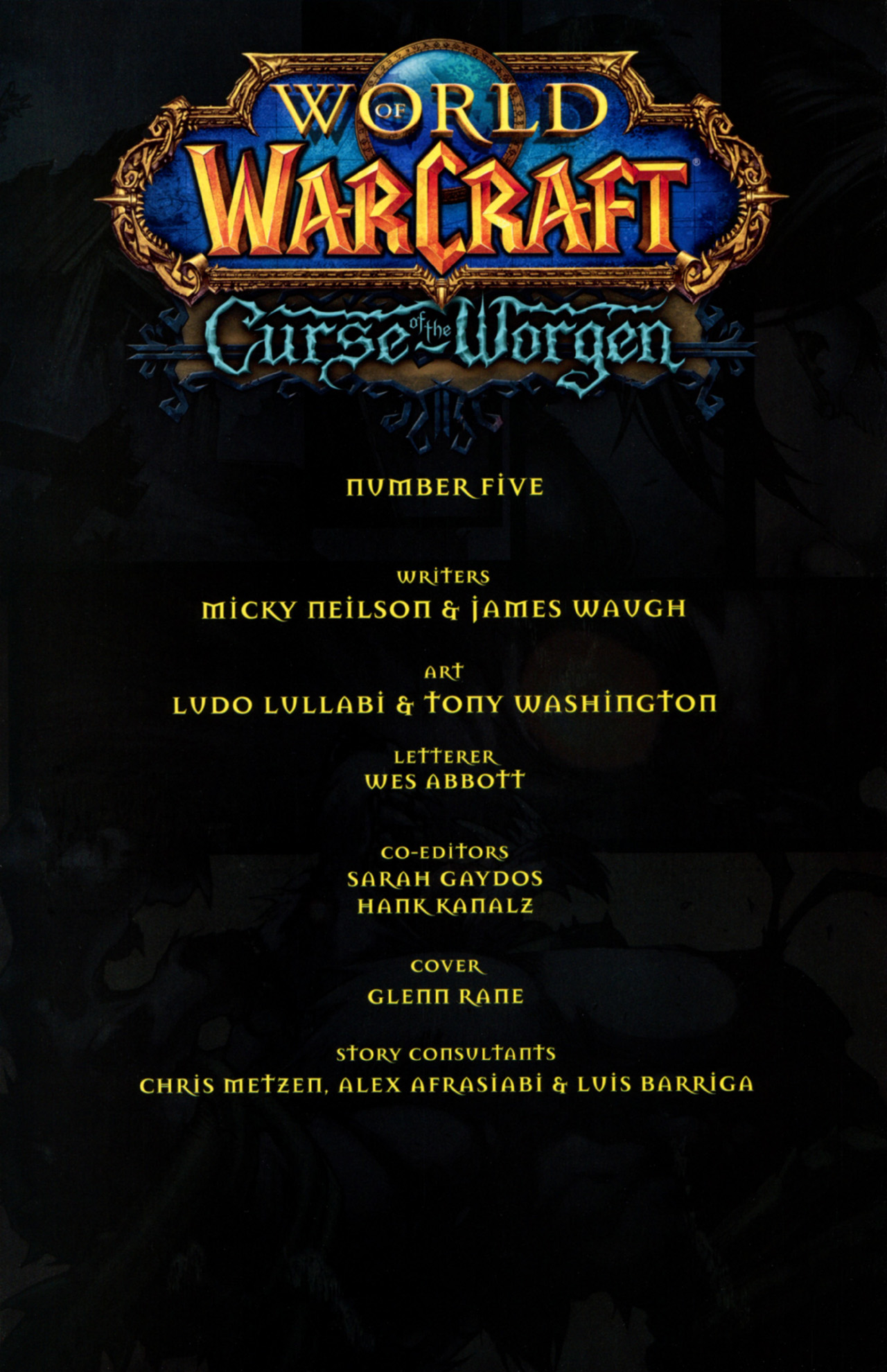 Read online World of Warcraft: Curse of the Worgen comic -  Issue #5 - 2