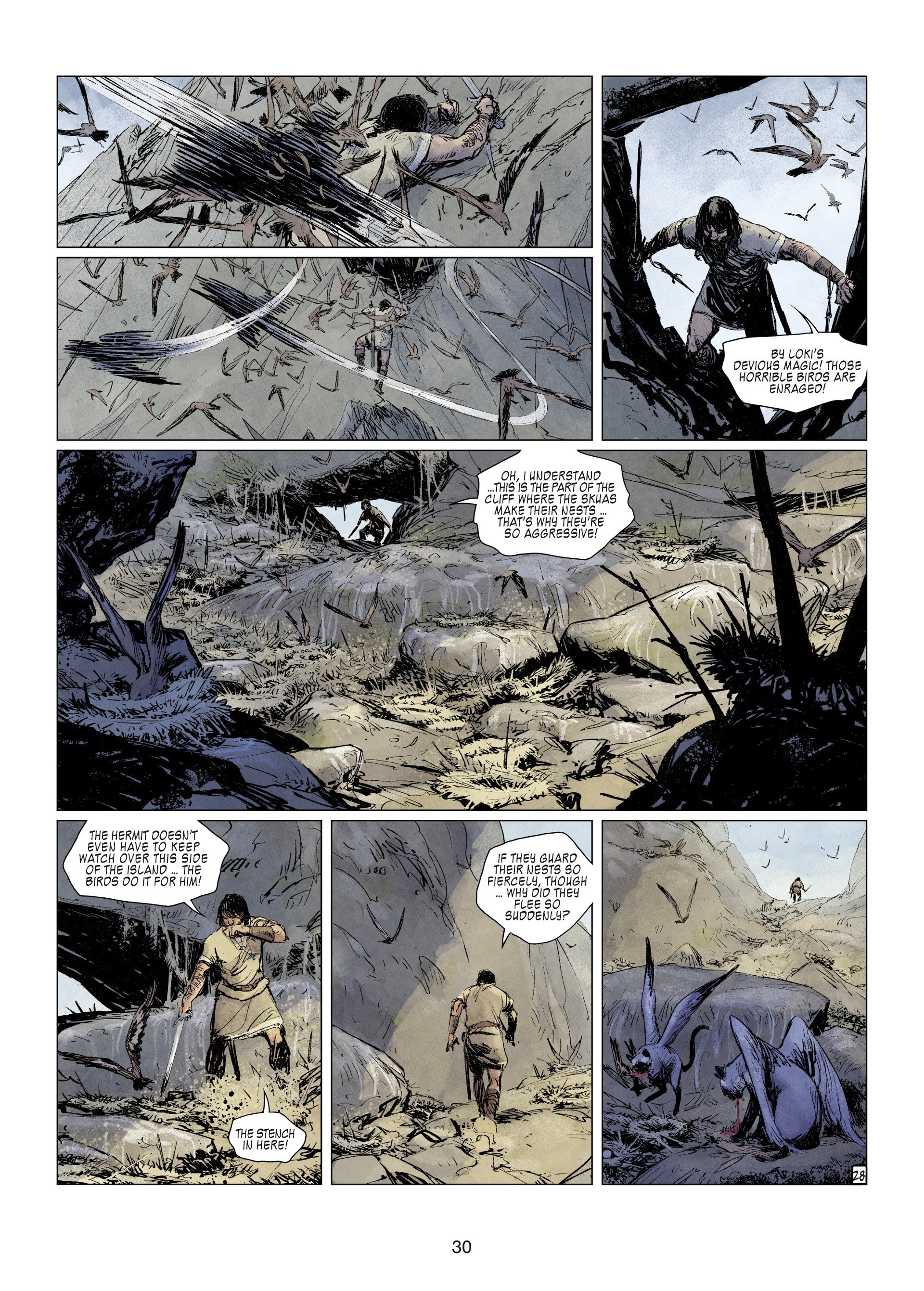 Read online Thorgal comic -  Issue #29 - 32