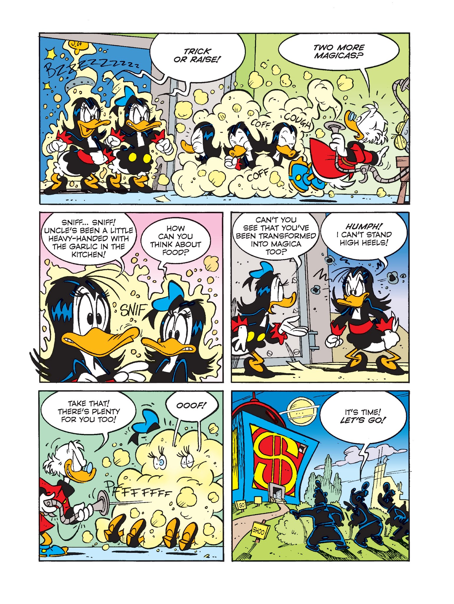 Read online Scrooge McDuck and the Very Special Halloween comic -  Issue # Full - 9