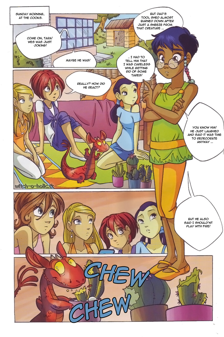 Read online W.i.t.c.h. comic -  Issue #124 - 22