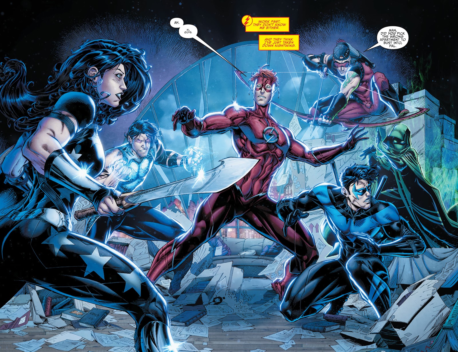 Titans: Rebirth issue Full - Page 9