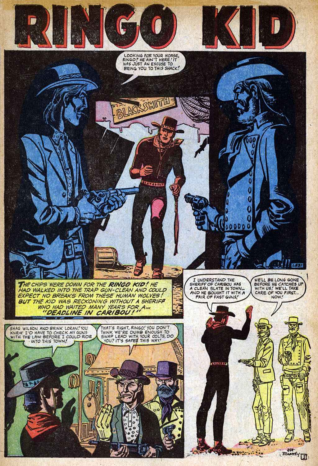 Read online Ringo Kid comic -  Issue #17 - 2