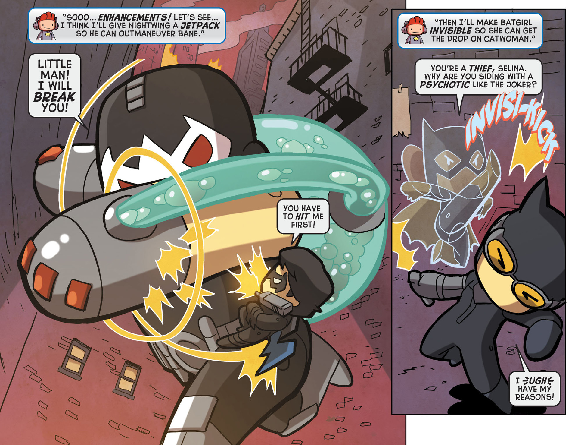 Read online Scribblenauts Unmasked: A Crisis of Imagination comic -  Issue #2 - 6