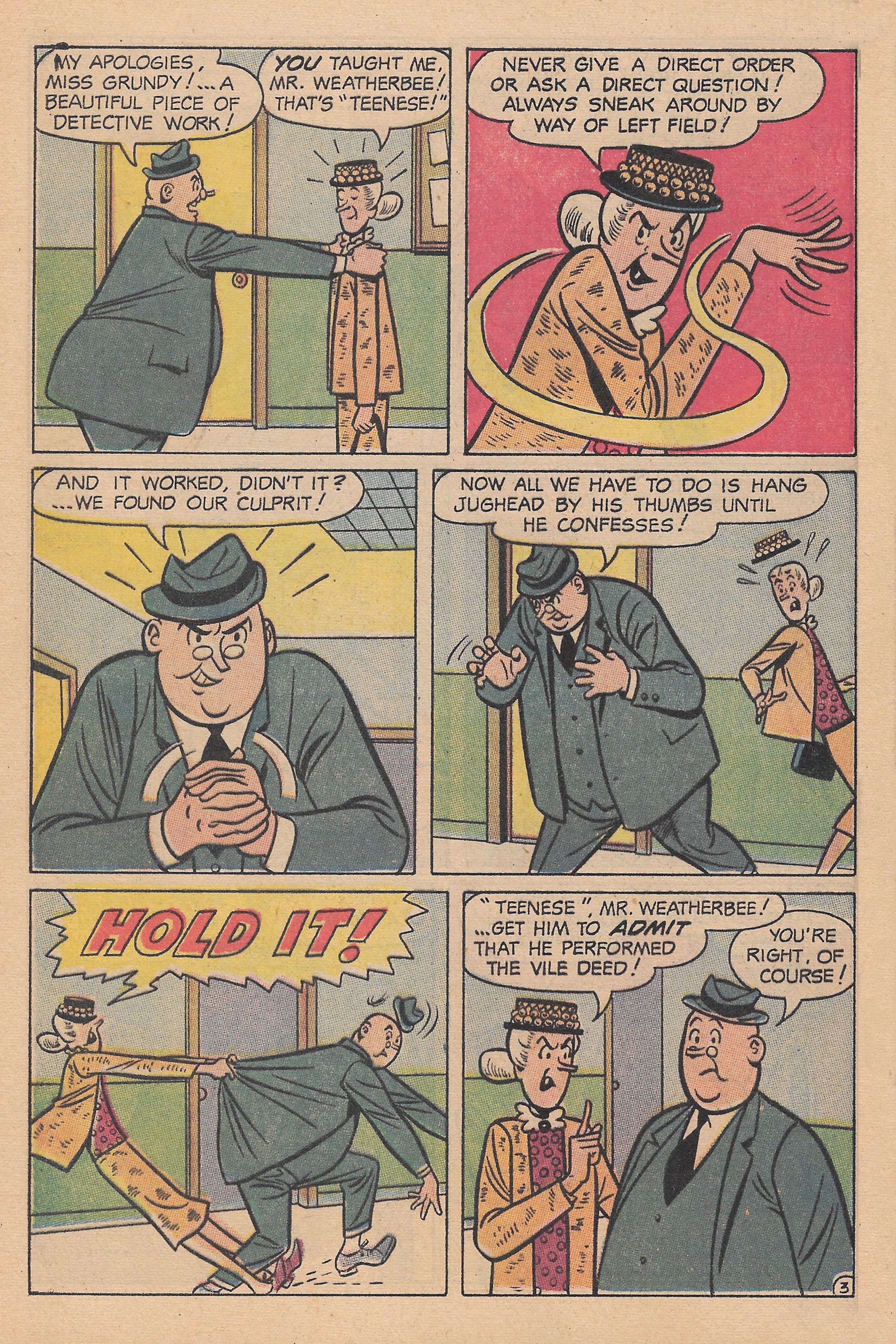 Read online Archie's TV Laugh-Out comic -  Issue #5 - 54