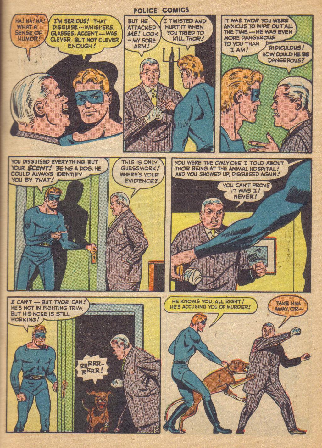 Read online Police Comics comic -  Issue #54 - 27