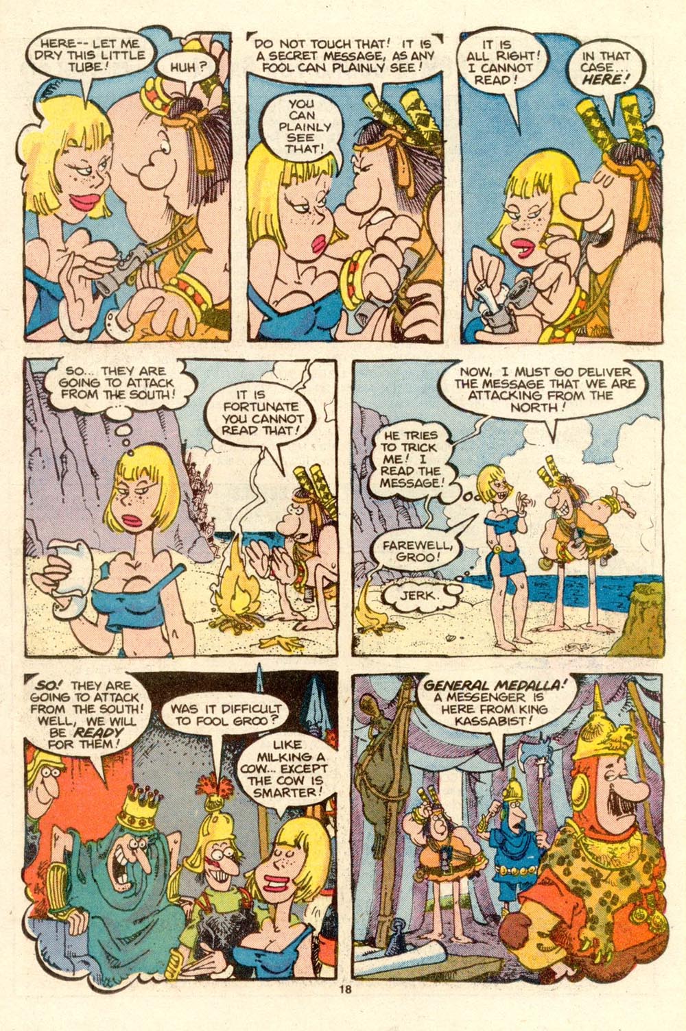 Read online Sergio Aragonés Groo the Wanderer comic -  Issue #27 - 18