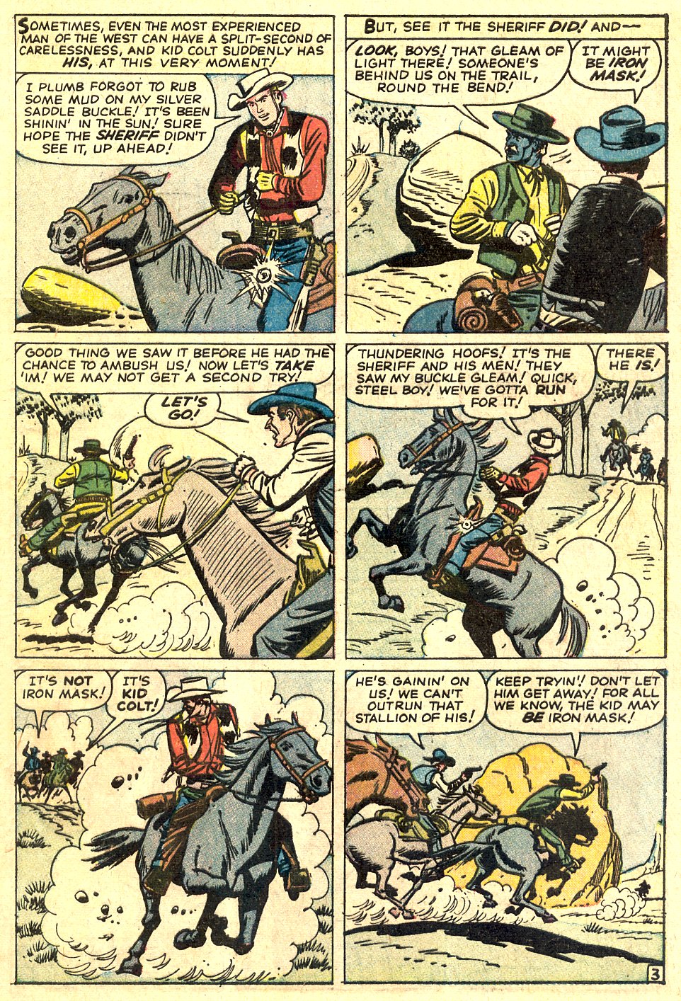Read online Kid Colt Outlaw comic -  Issue #110 - 5