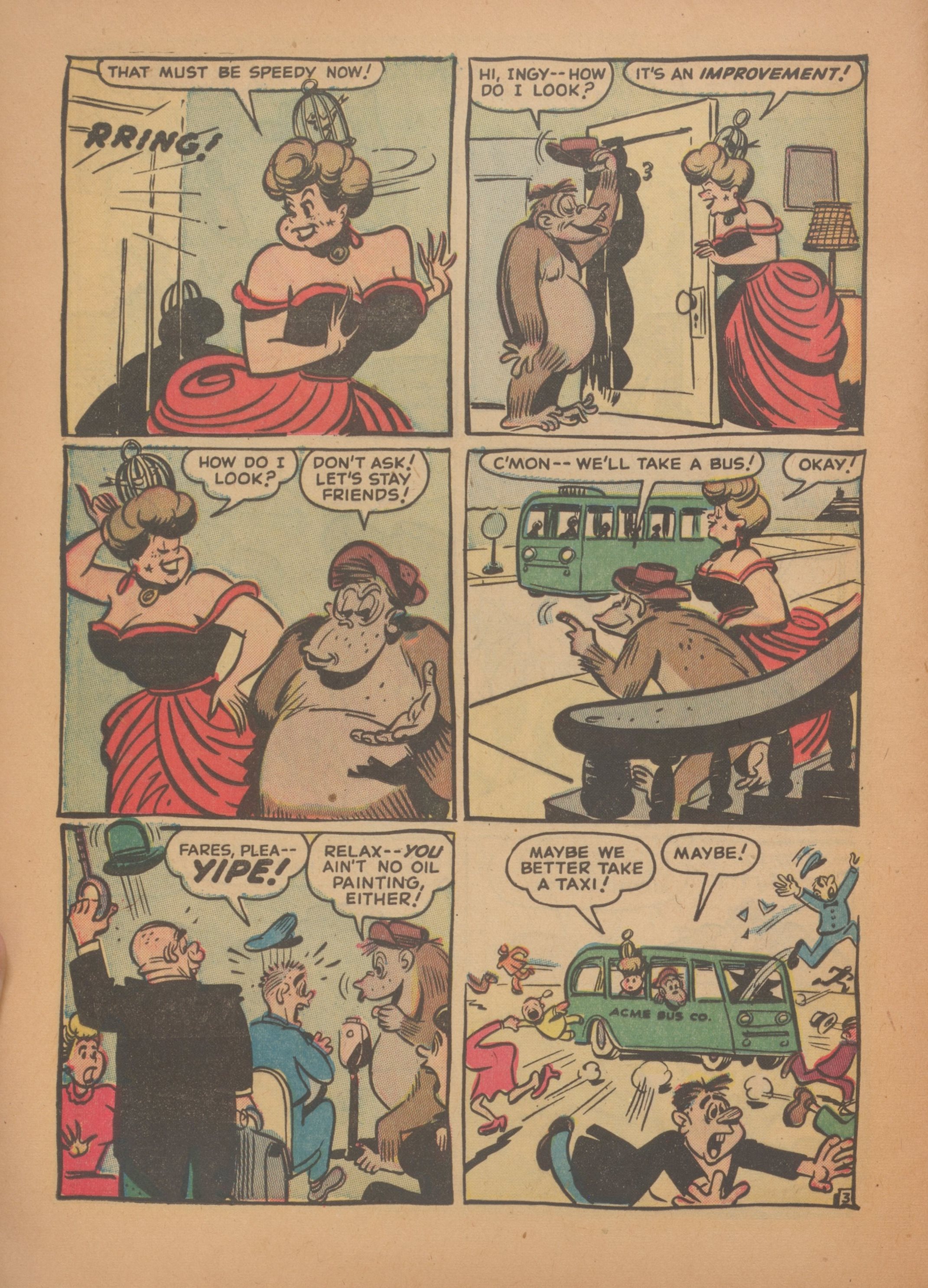 Read online Nellie The Nurse (1945) comic -  Issue #35 - 12