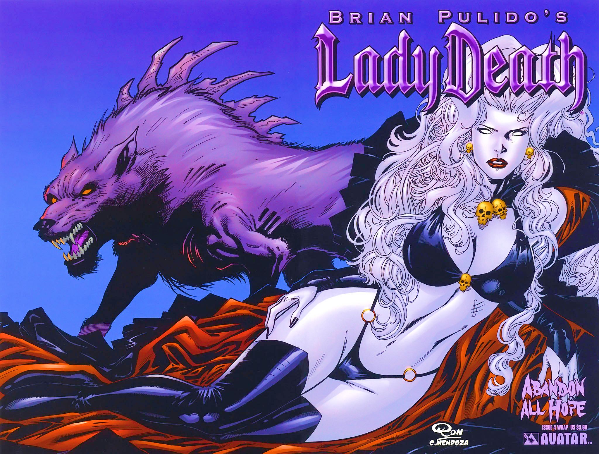 Read online Brian Pulido's Lady Death: Abandon All Hope comic -  Issue #4 - 1