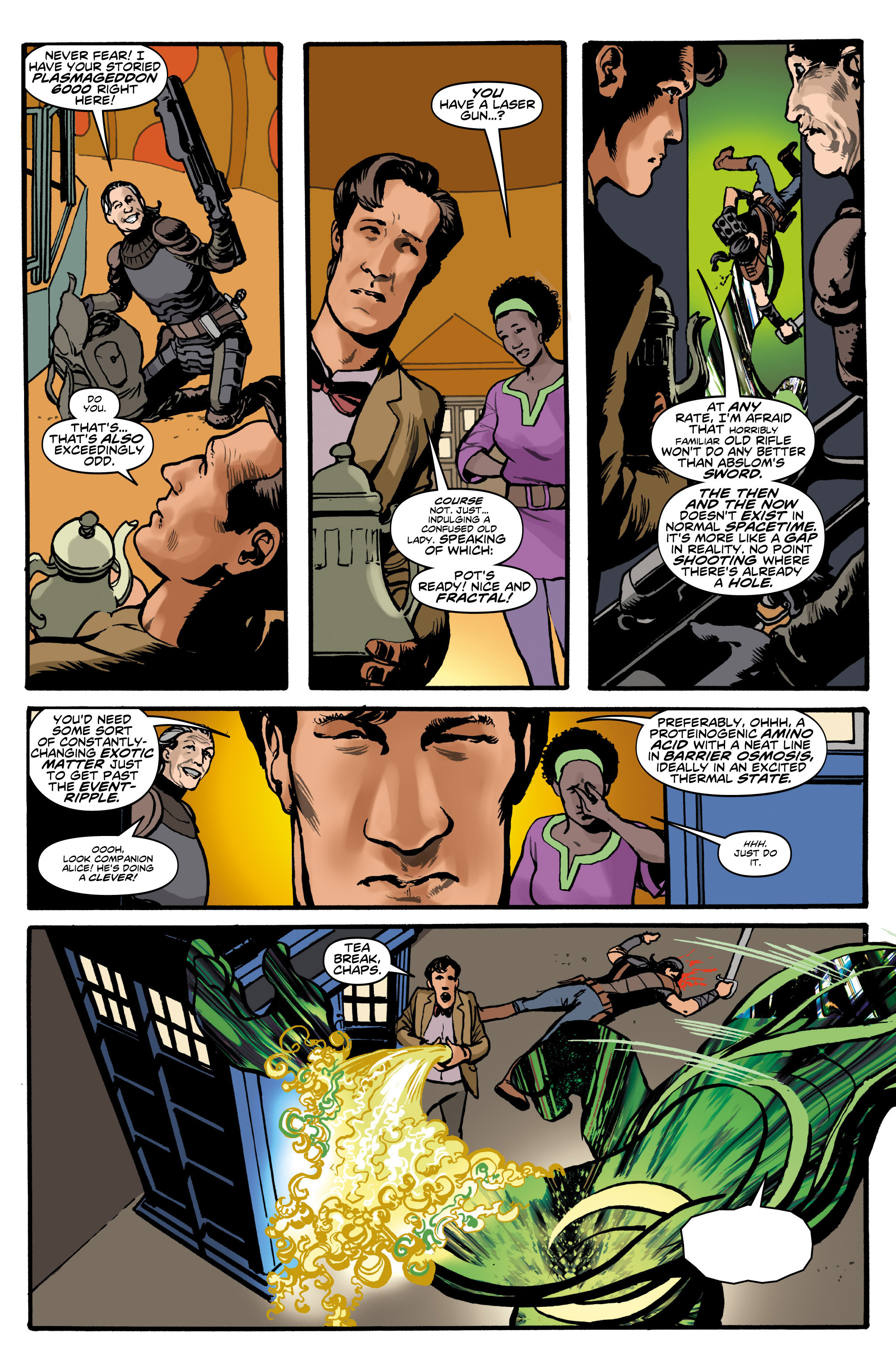 Read online Doctor Who: The Eleventh Doctor Year Two comic -  Issue #2 - 9