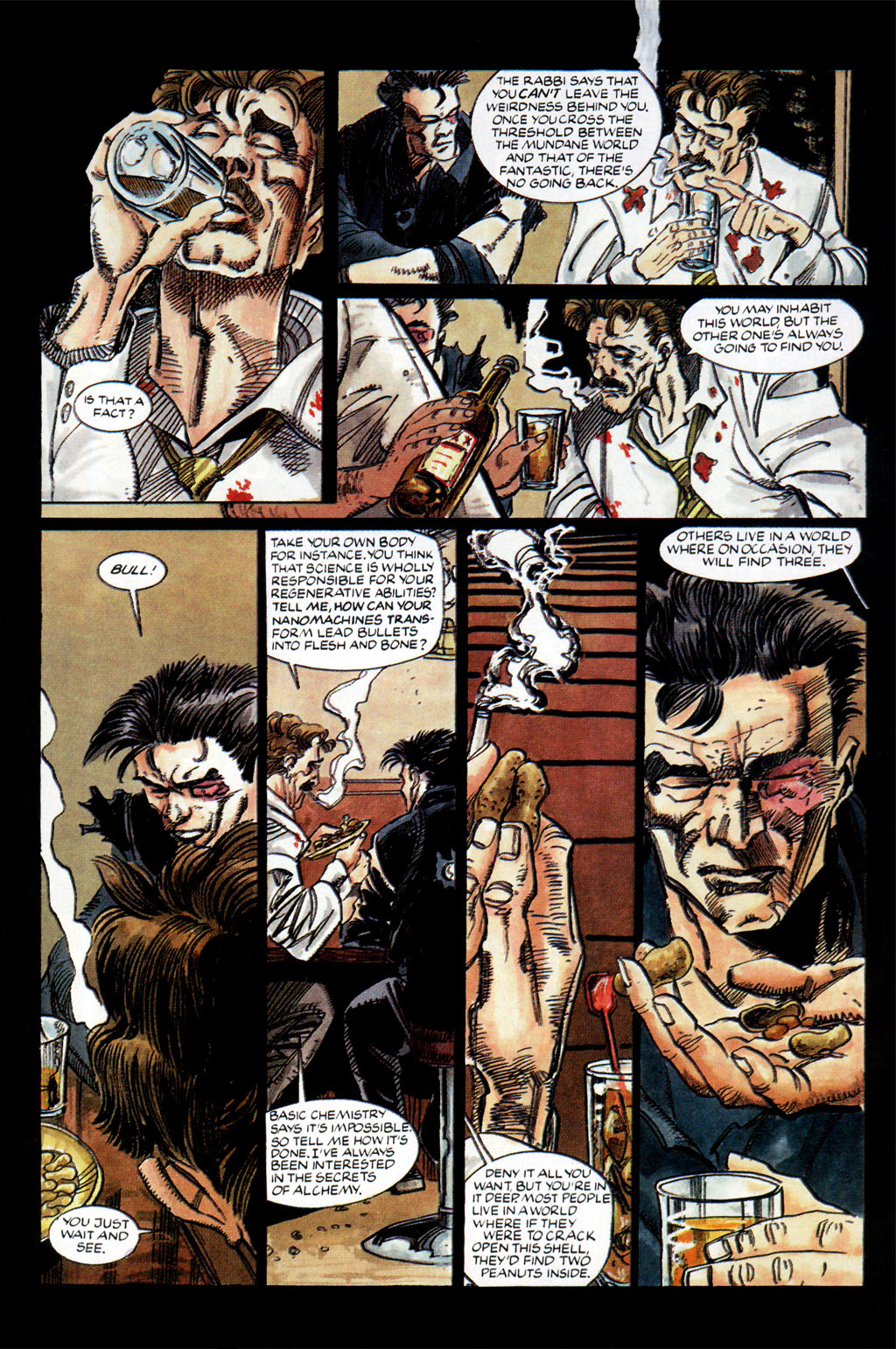 Read online Xombi (1994) comic -  Issue #0 - 5