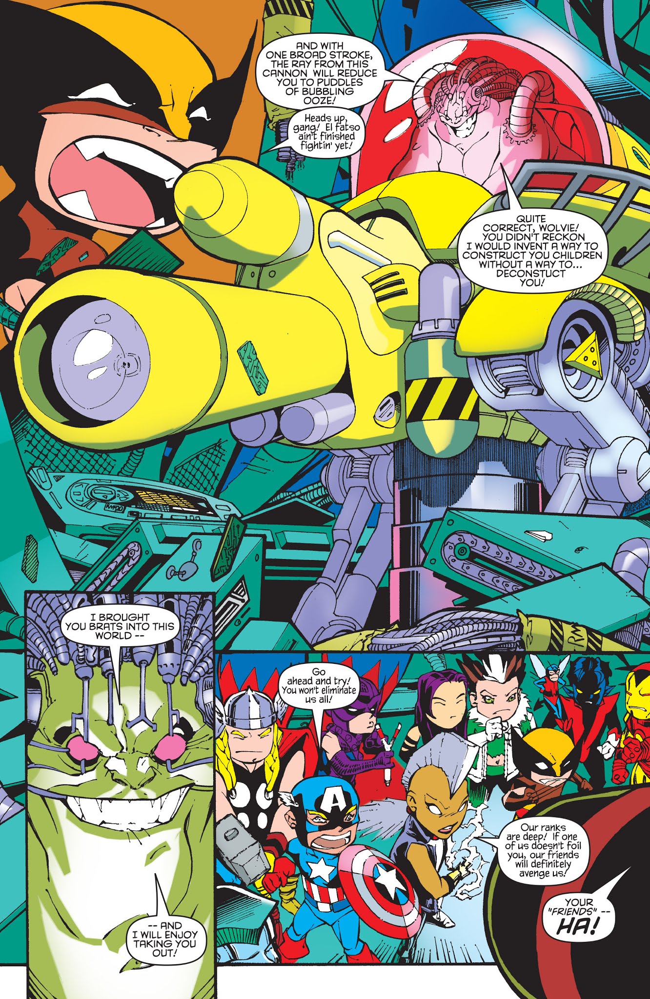 Read online Young Marvel: Little X-Men, Little Avengers, Big Trouble comic -  Issue # TPB - 113