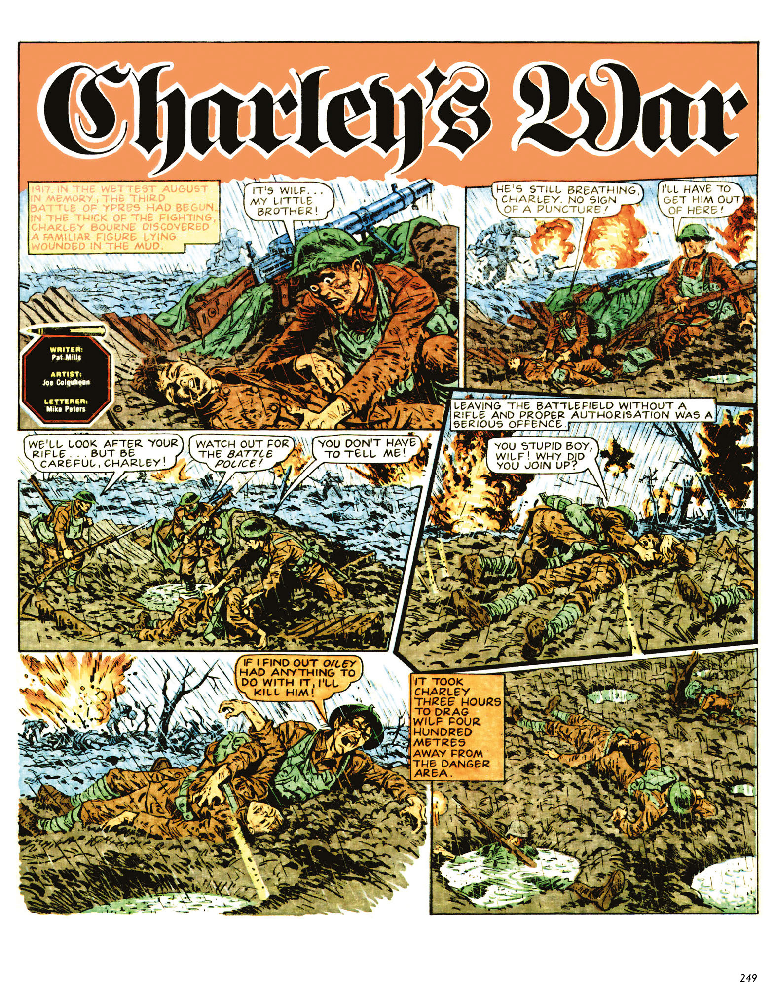 Read online Charley's War: The Definitive Collection comic -  Issue # TPB 2 - 249