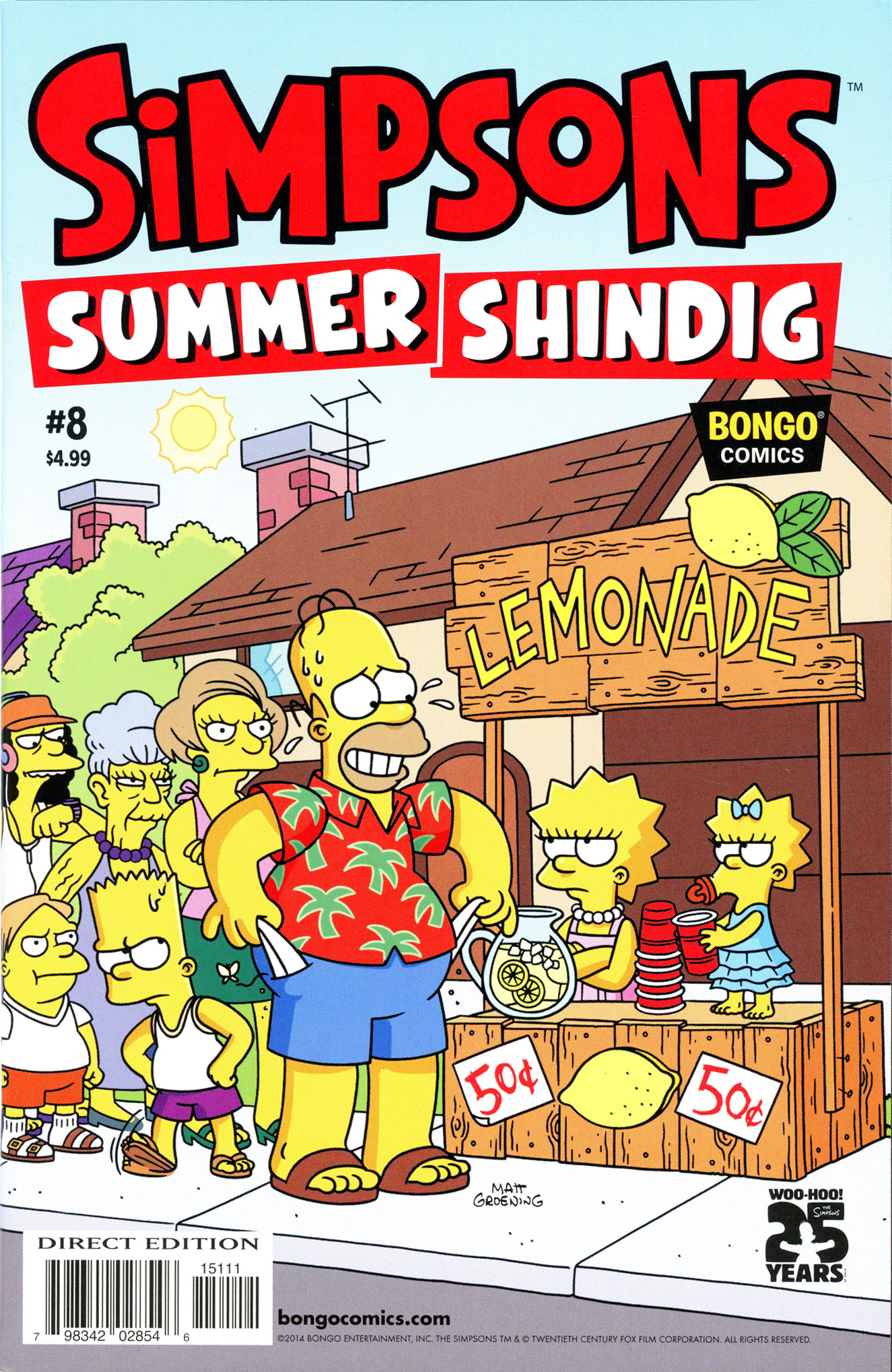 Read online The Simpsons Summer Shindig comic -  Issue #8 - 1