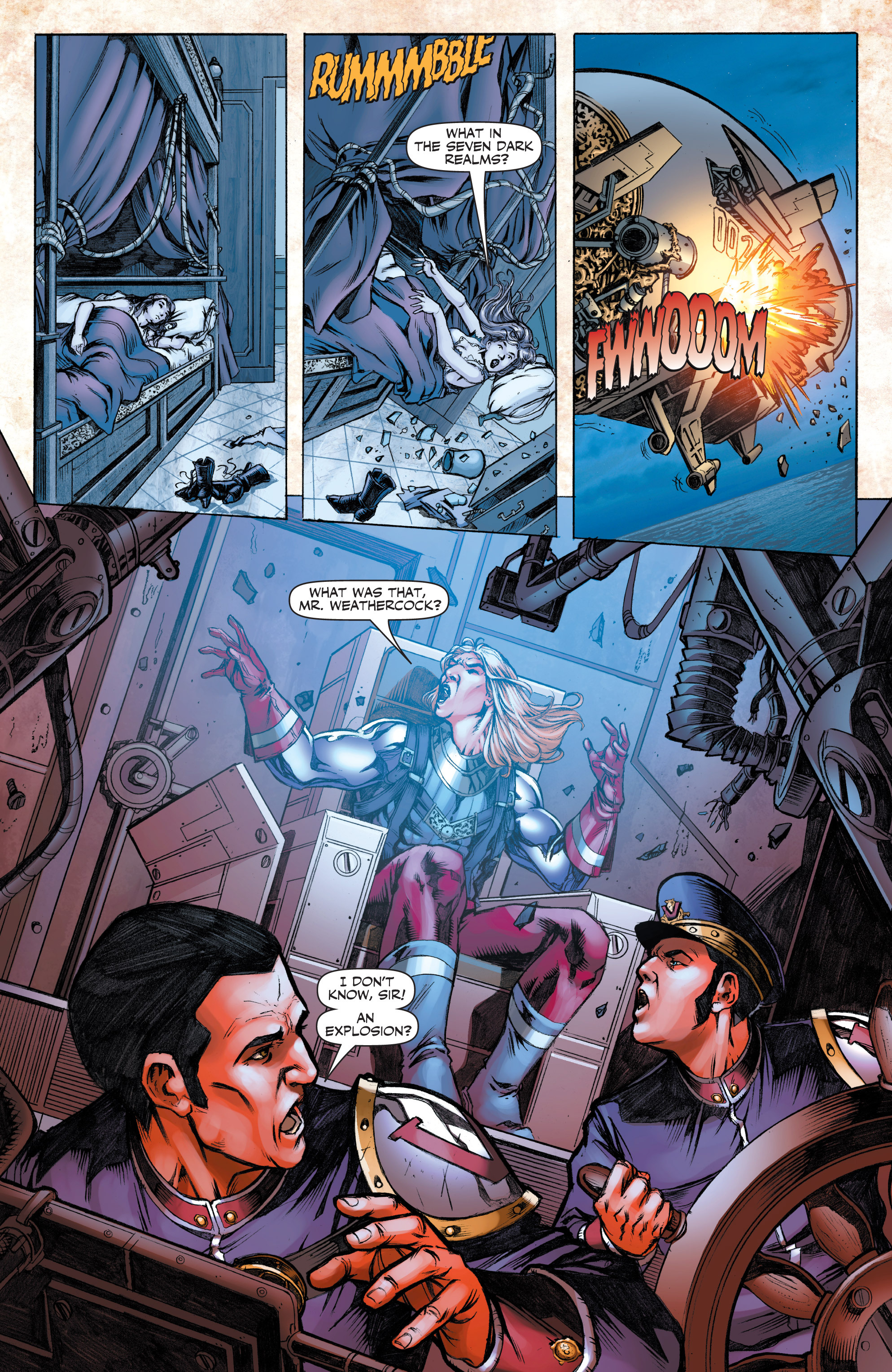 Read online Legenderry: A Steampunk Adventure comic -  Issue #3 - 12