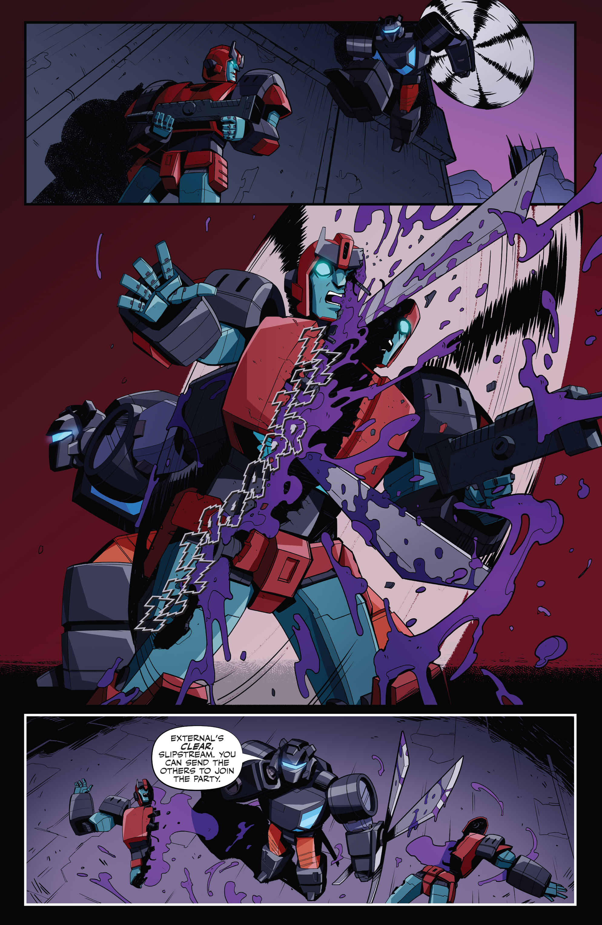Read online Transformers (2019) comic -  Issue #16 - 17