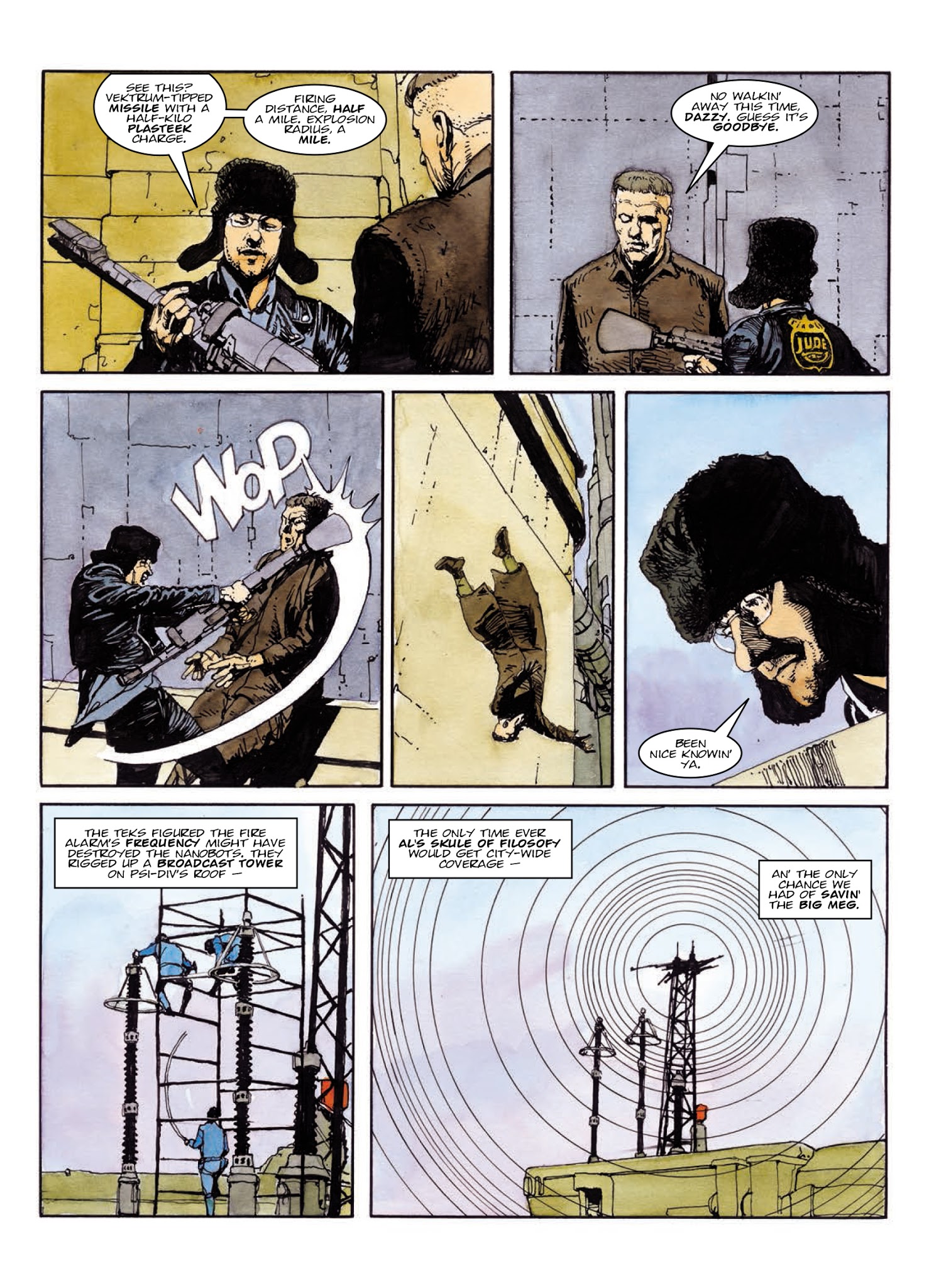 Read online Judge Anderson: The Psi Files comic -  Issue # TPB 4 - 257