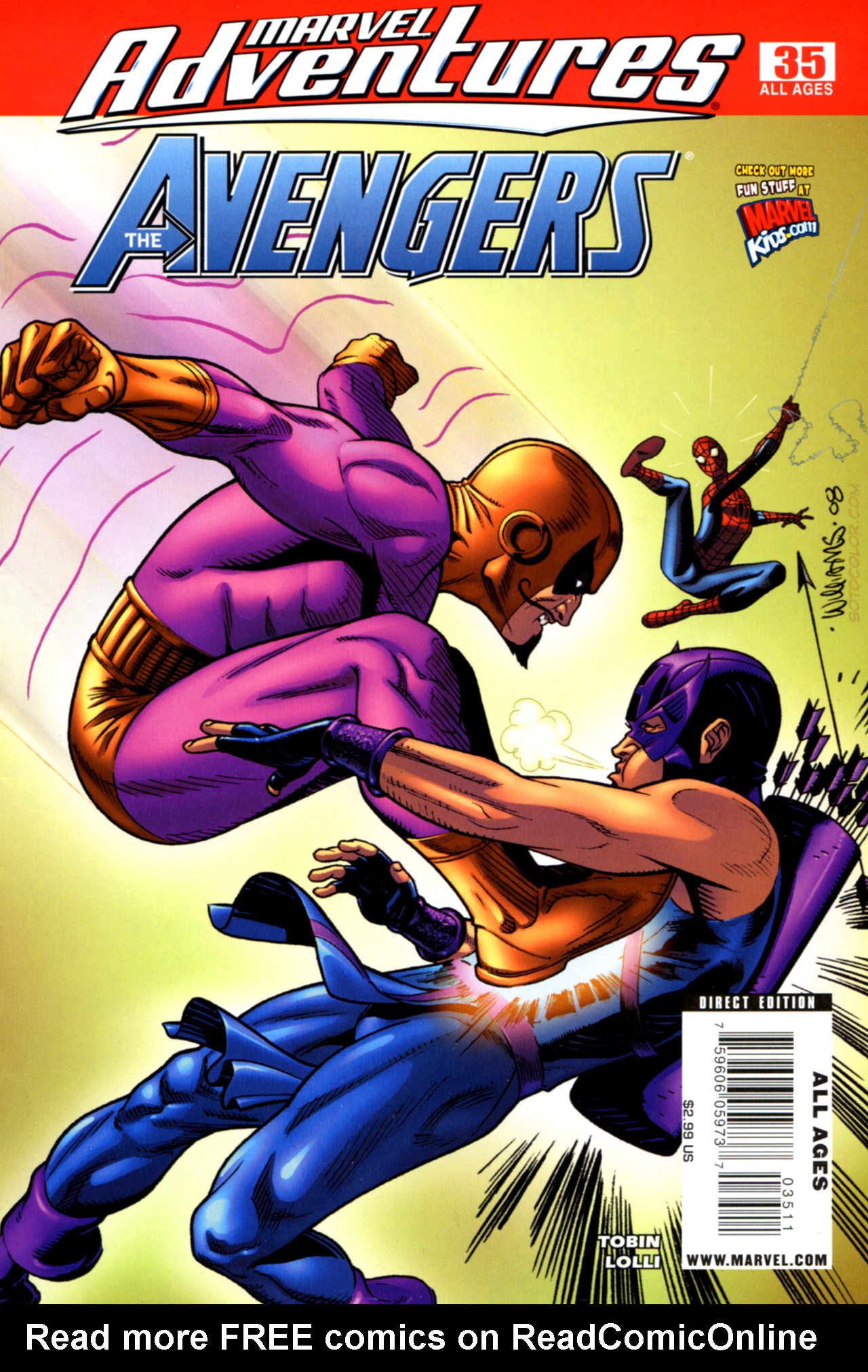 Read online Marvel Adventures The Avengers comic -  Issue #35 - 1