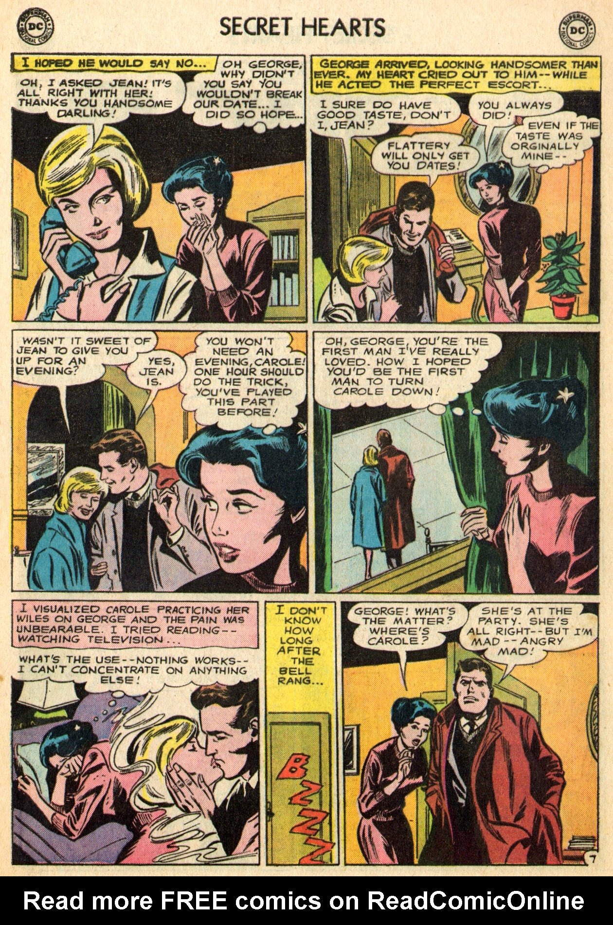 Read online Secret Hearts comic -  Issue #96 - 20