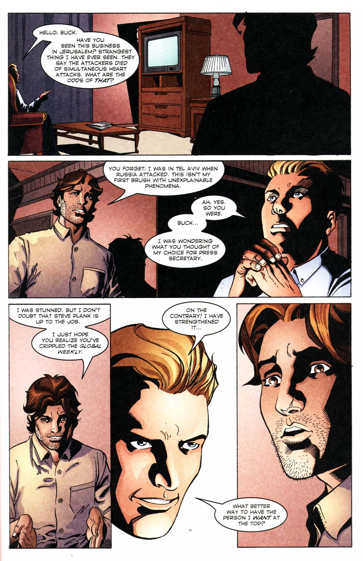 Read online Left Behind comic -  Issue #5 - 15