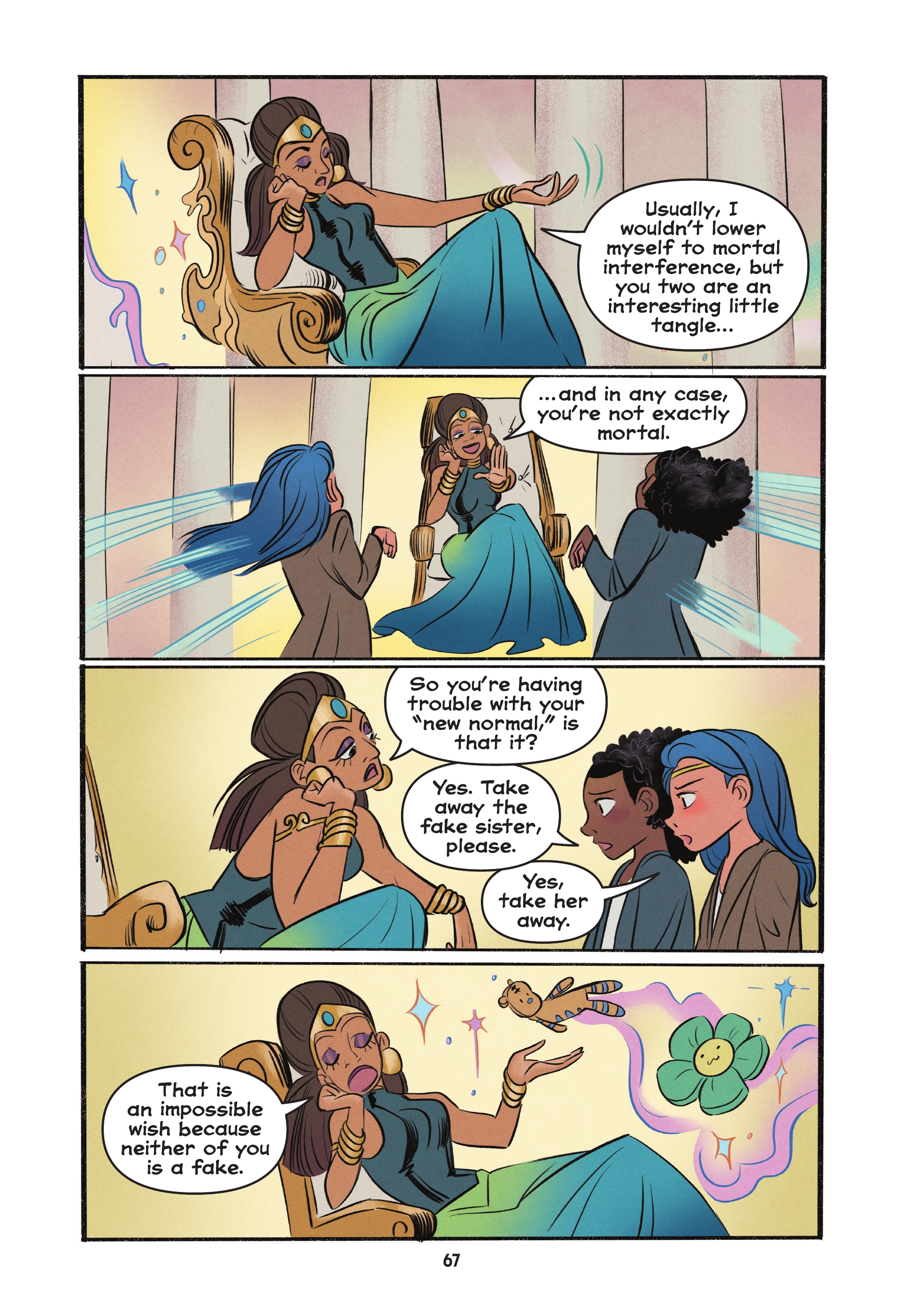 Read online Diana and Nubia: Princesses of the Amazons comic -  Issue # TPB (Part 1) - 65