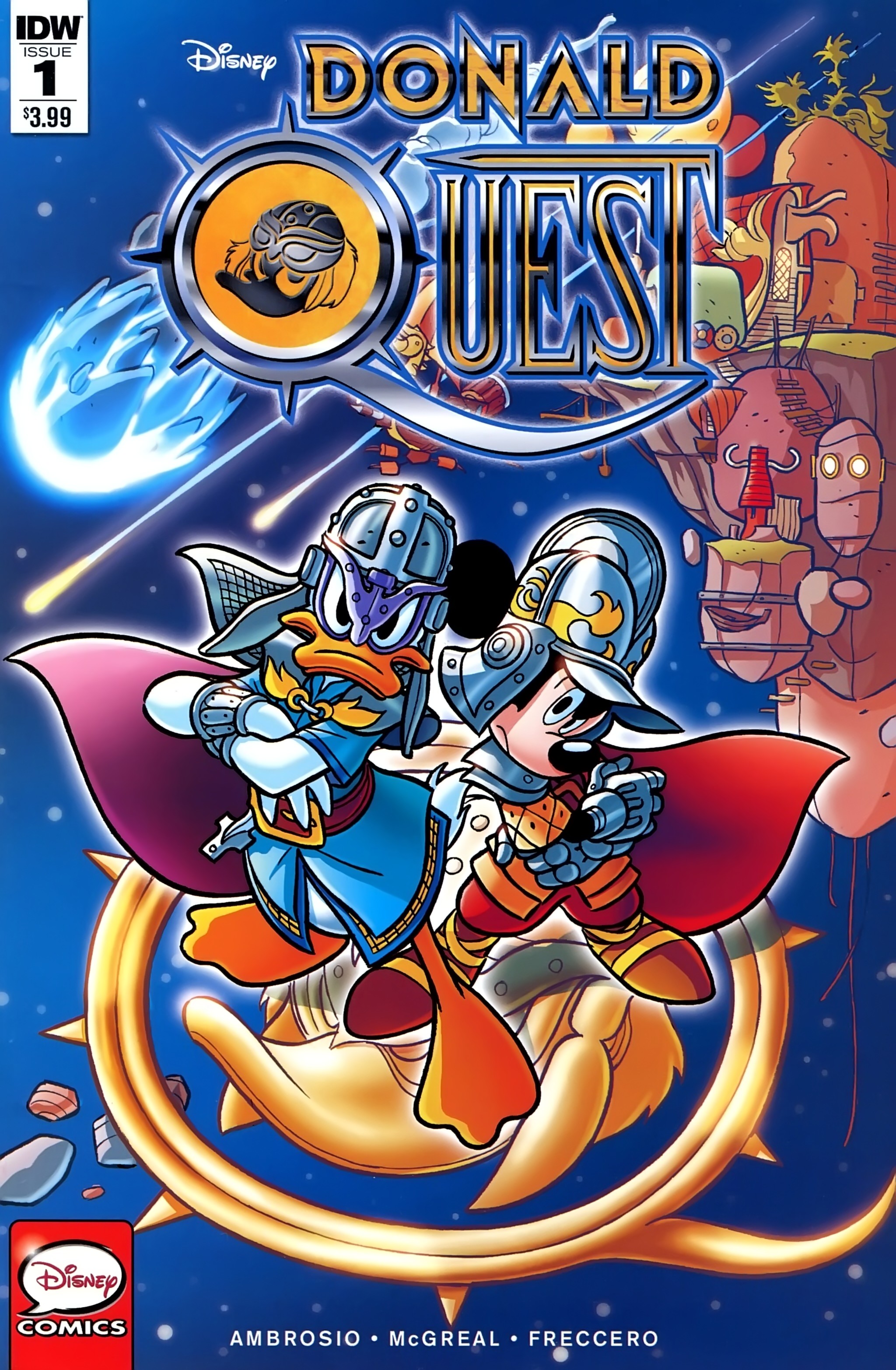 Read online Donald Quest comic -  Issue #1 - 1