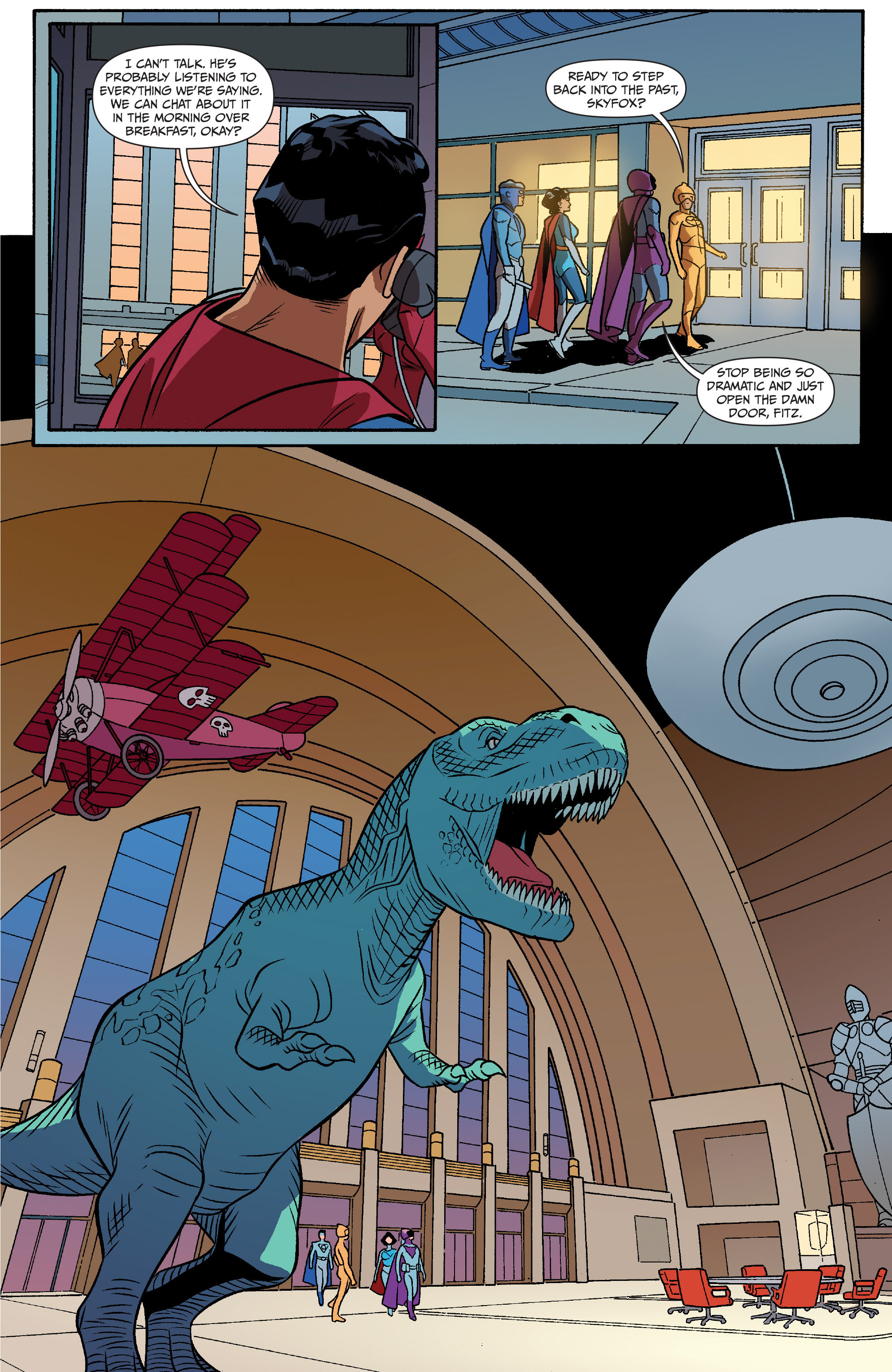 Read online Jupiter's Circle Volume 2 comic -  Issue #5 - 7