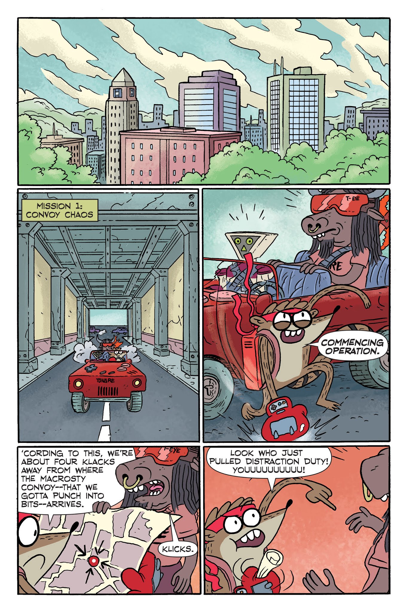 Read online Regular Show: A Clash of Consoles comic -  Issue # TPB (Part 1) - 62