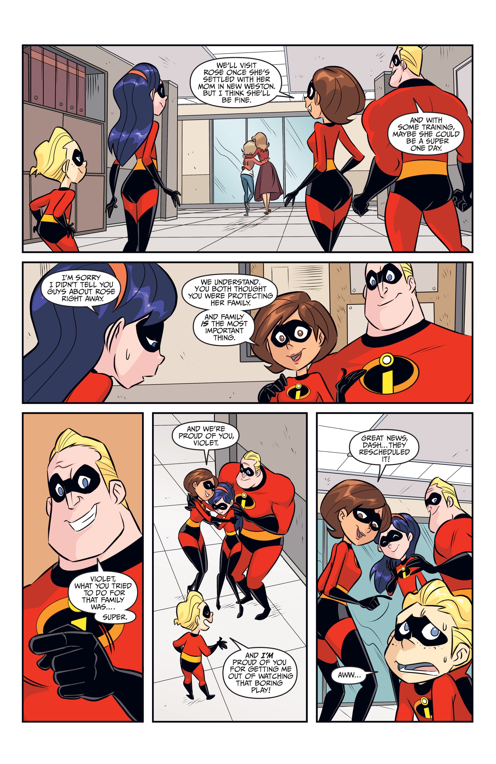 Violet And Dash Incredibles Porn Comic Chapter - Disney PIXAR The Incredibles 2 Secret Identities Issue 3 ...