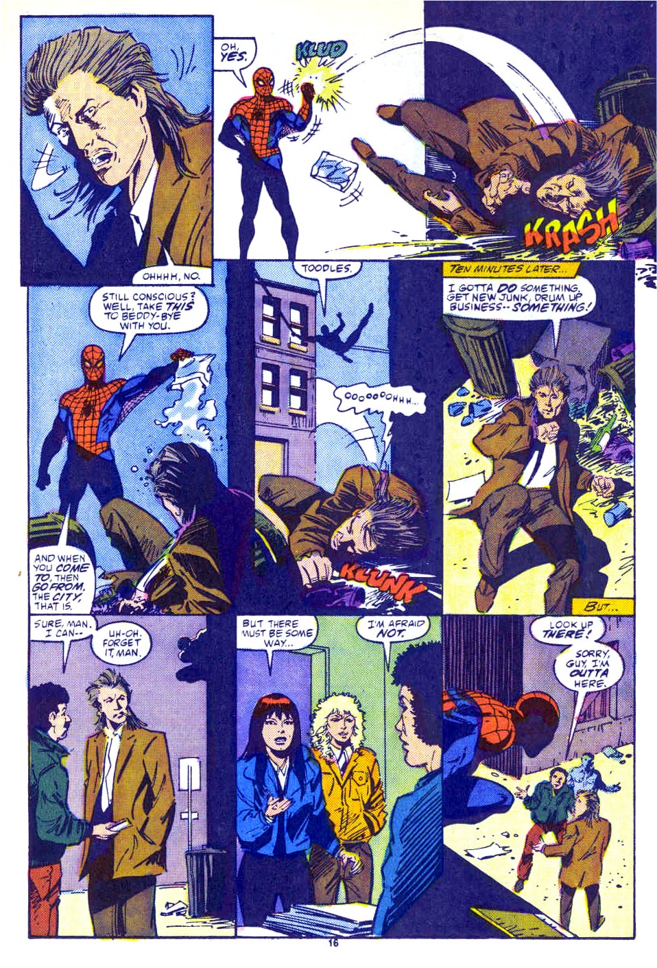 Read online Web of Spider-Man (1985) comic -  Issue #49 - 13