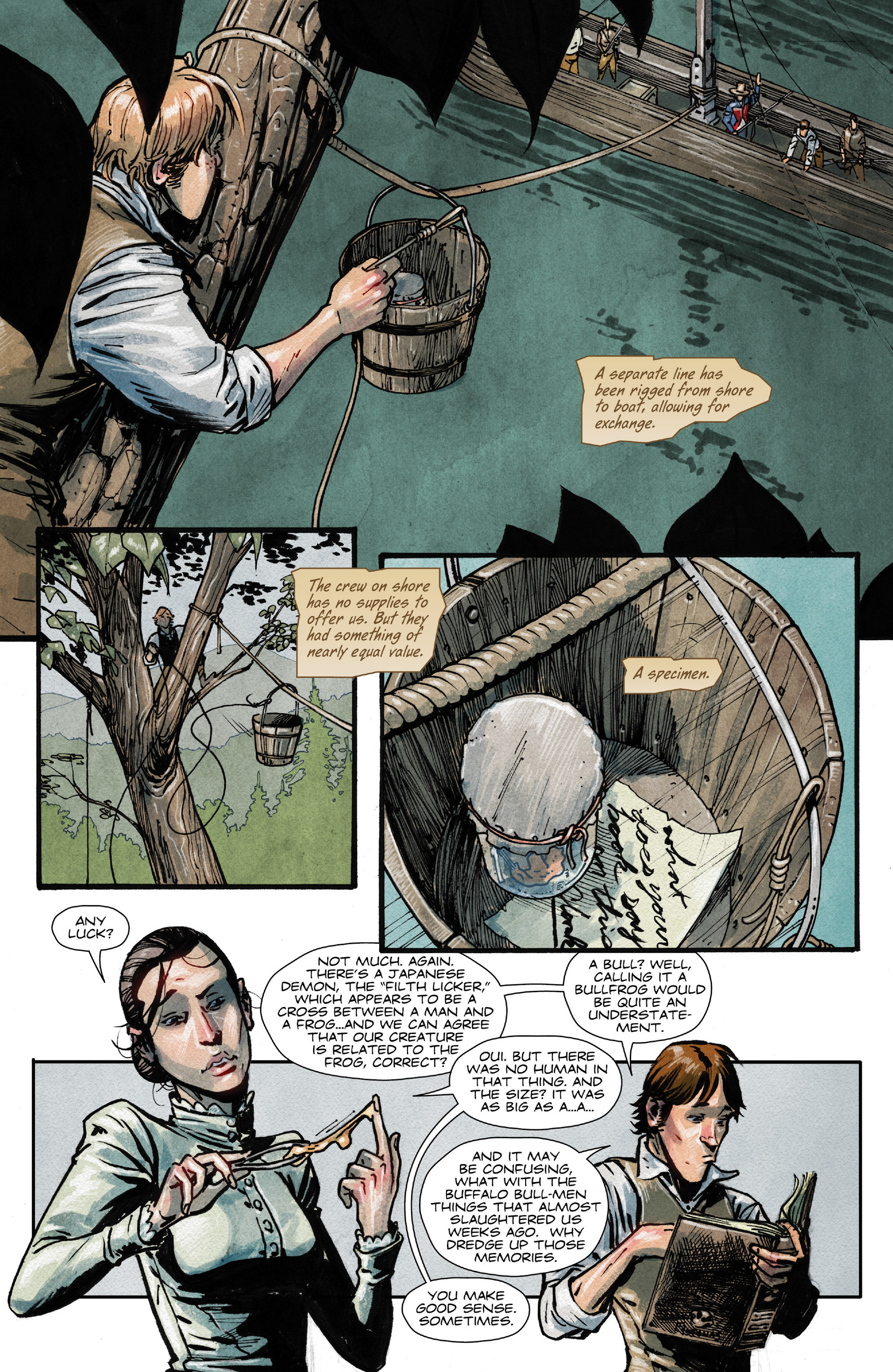 Read online Manifest Destiny comic -  Issue #8 - 12