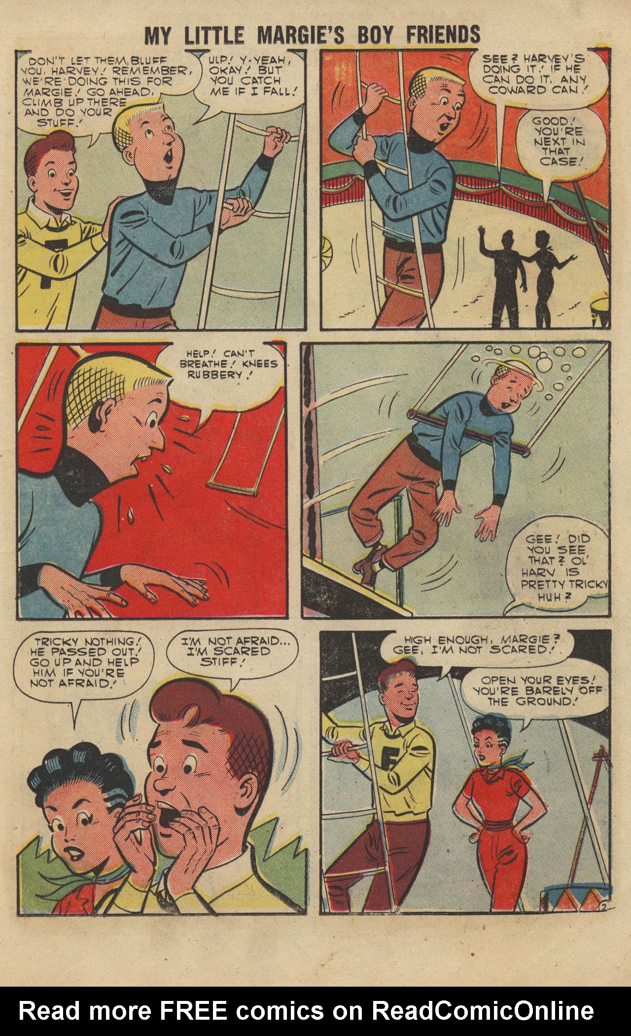 Read online My Little Margie's Boy Friends comic -  Issue #7 - 11