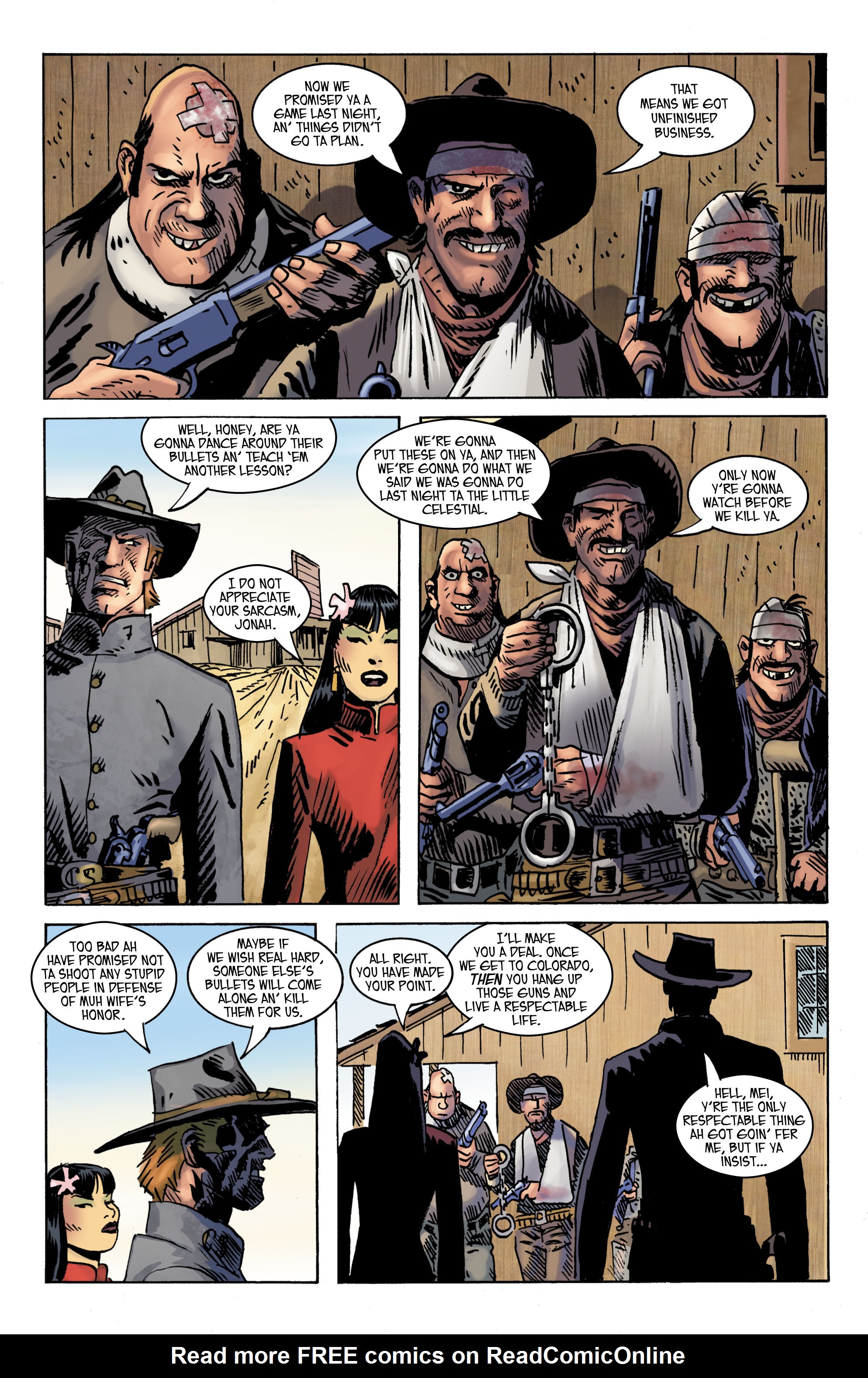 Read online Jonah Hex (2006) comic -  Issue #61 - 20