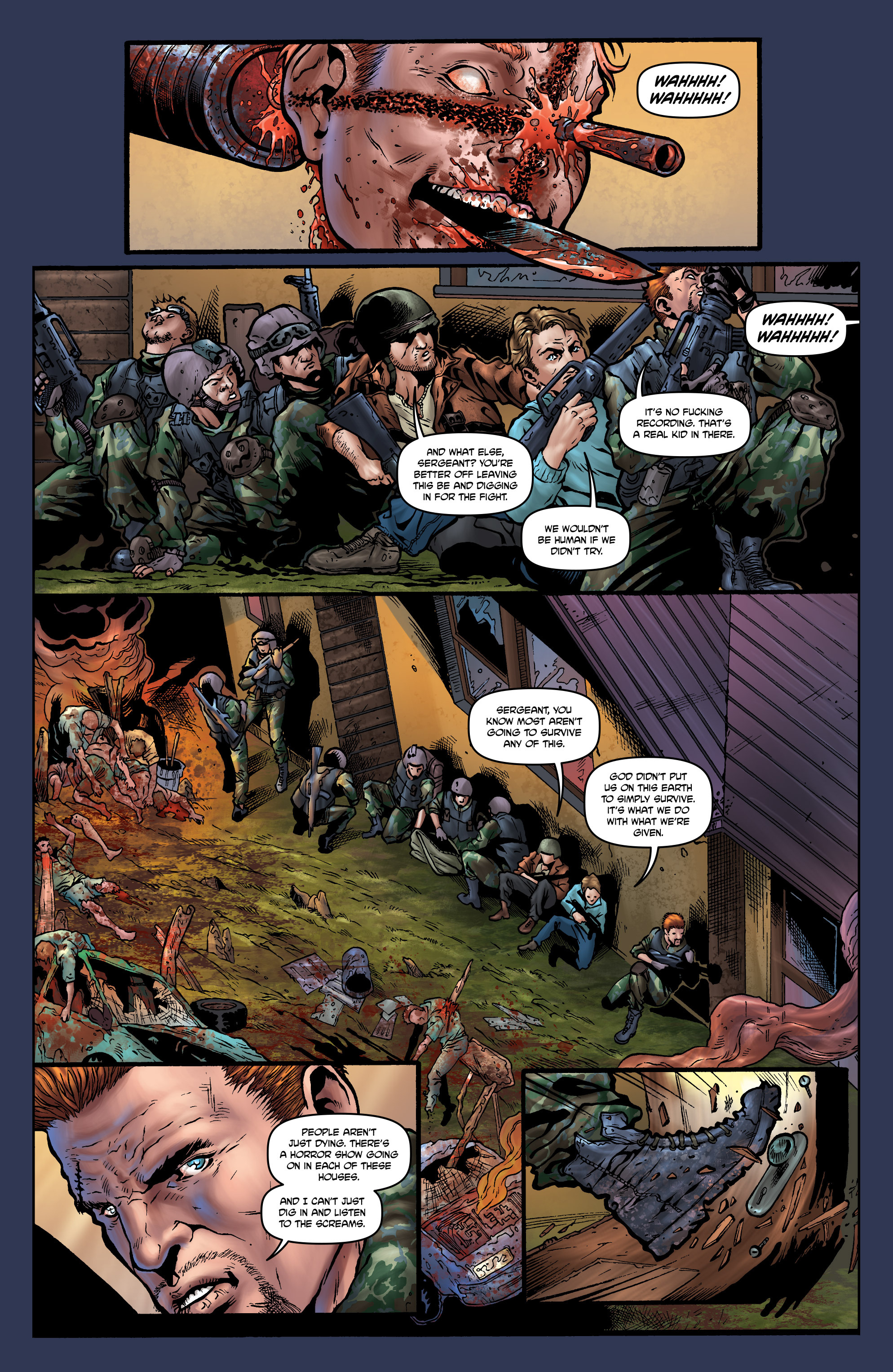 Read online Crossed: Badlands comic -  Issue #68 - 7
