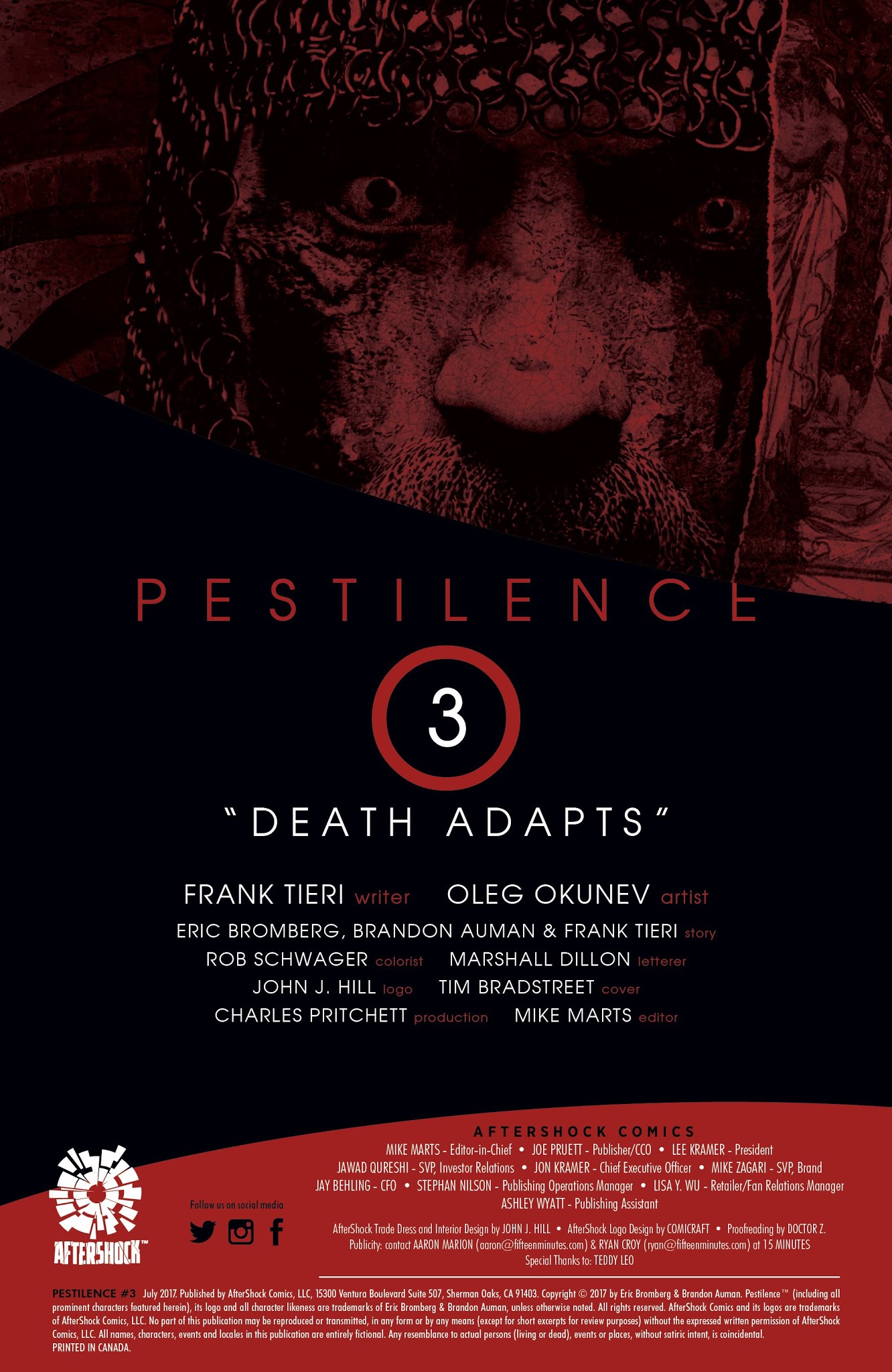 Read online Pestilence comic -  Issue #3 - 2