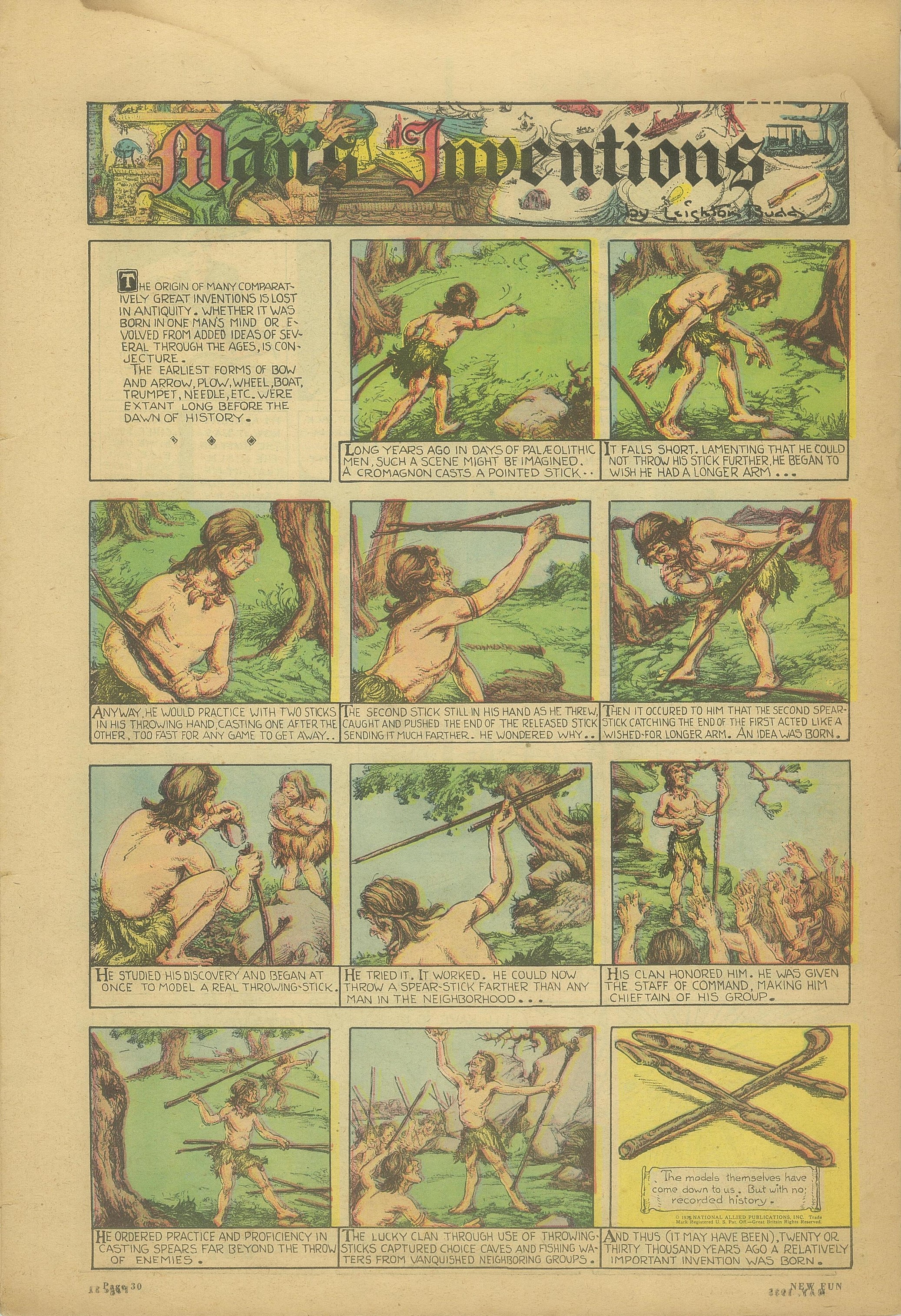 Read online New Fun comic -  Issue #4 - 33